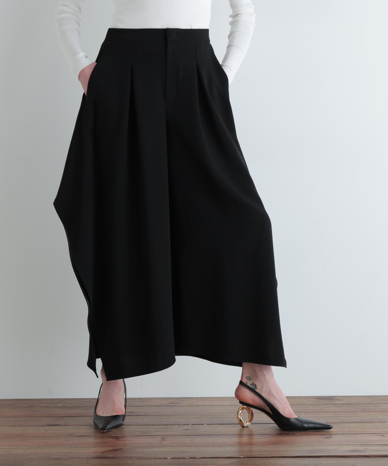 ダブルクロススクエアパンツ