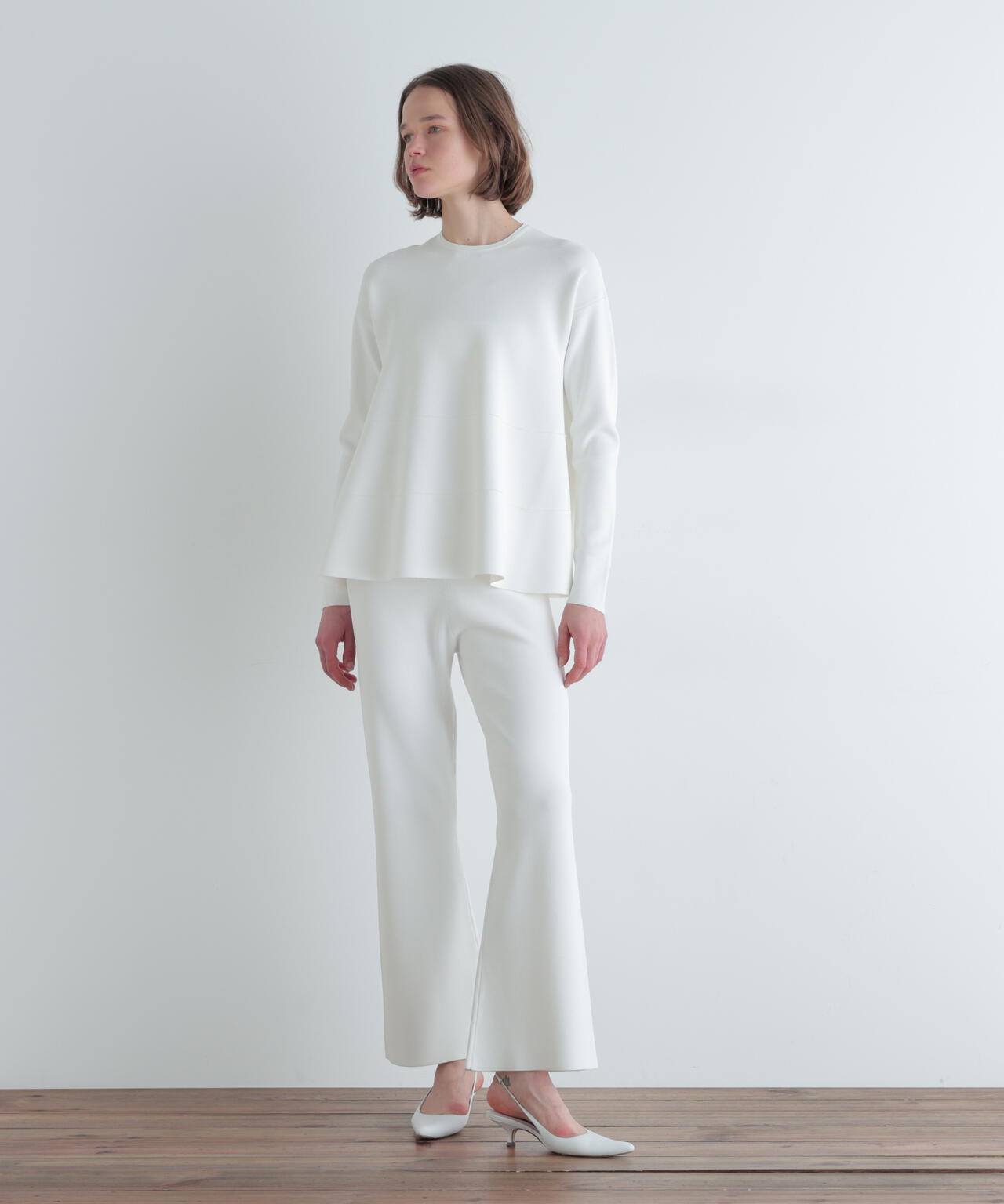 VISニットフレアパンツ | LE PHIL（ル フィル） ｜【公式】通販mix