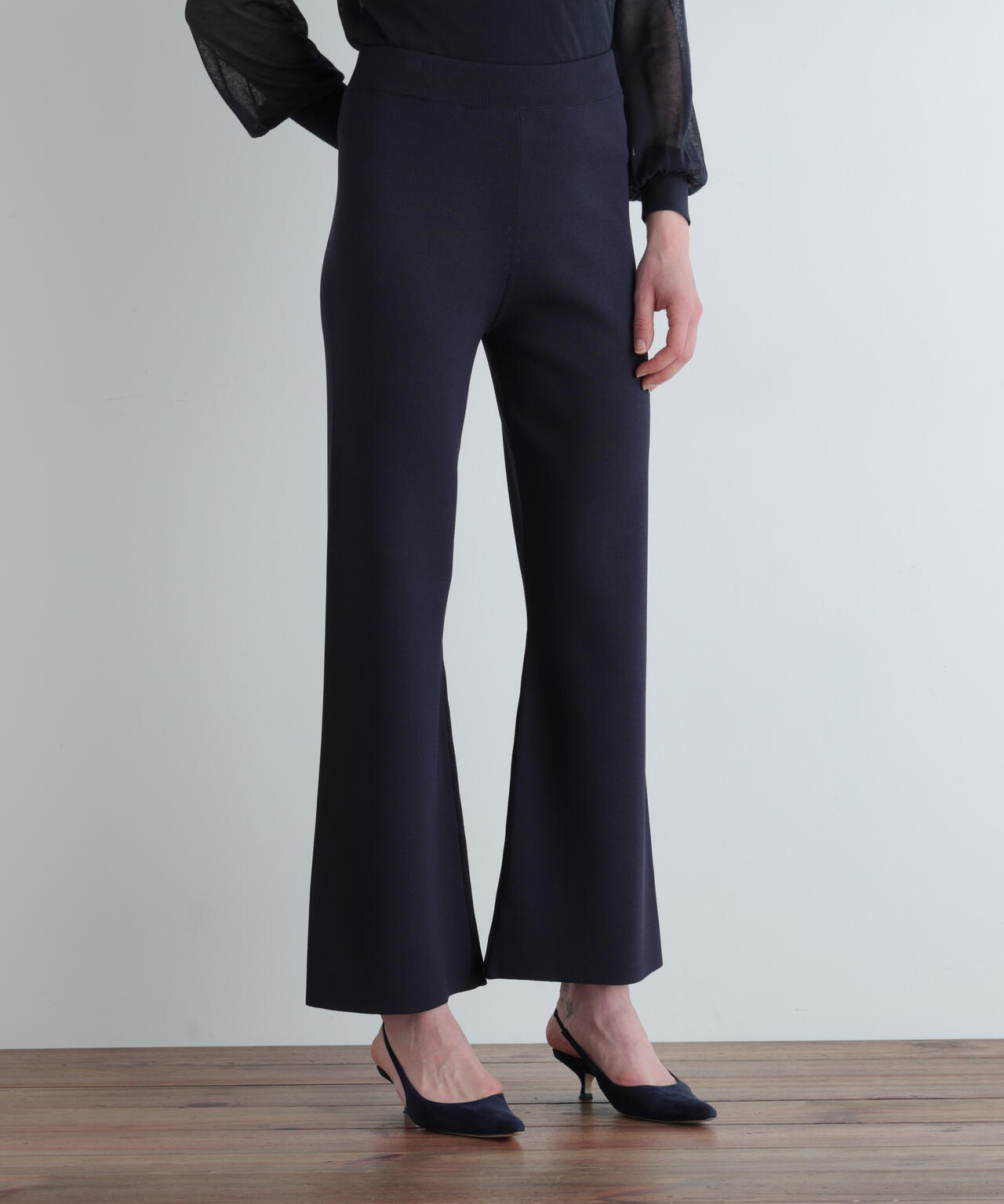 VISニットフレアパンツ | LE PHIL（ル フィル） ｜【公式】通販mix