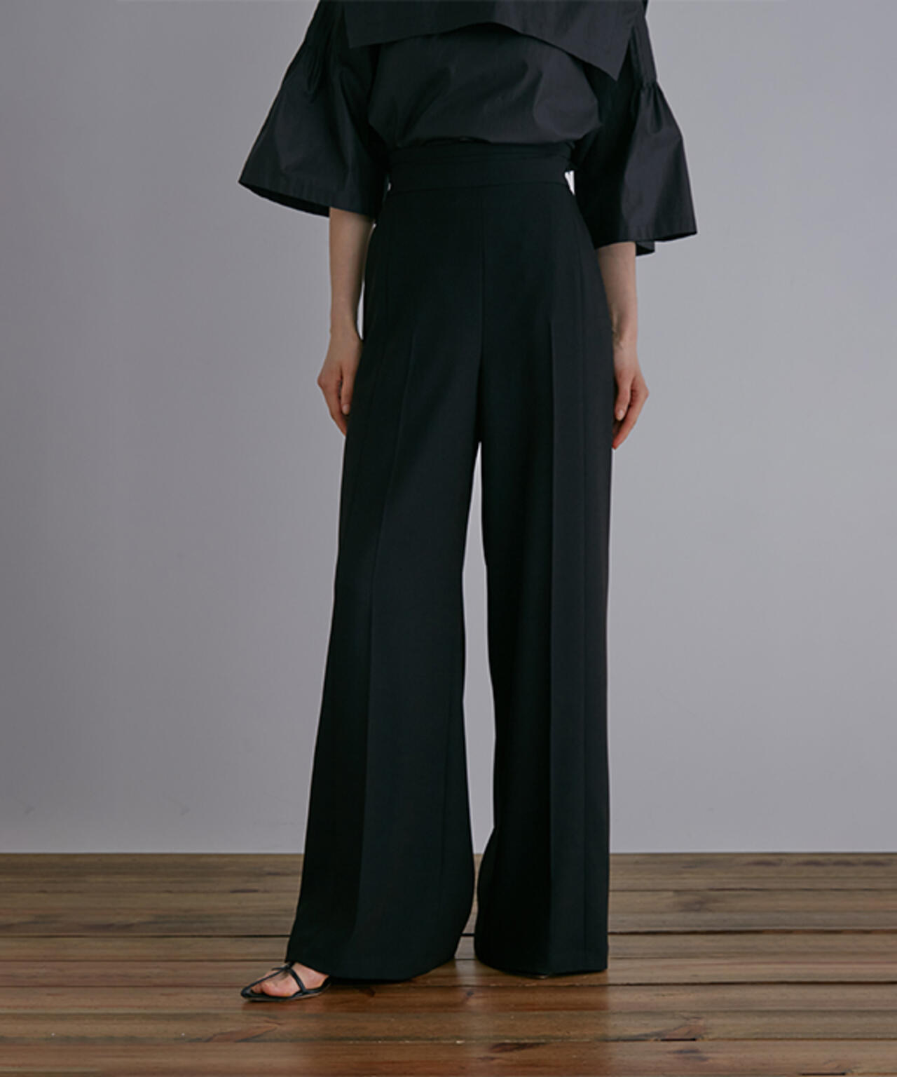 2WAYツイルワイドパンツ