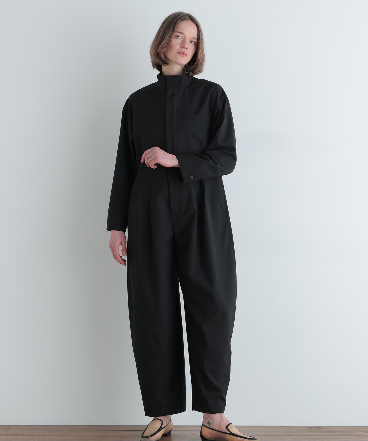 ライトウールコンビネゾン