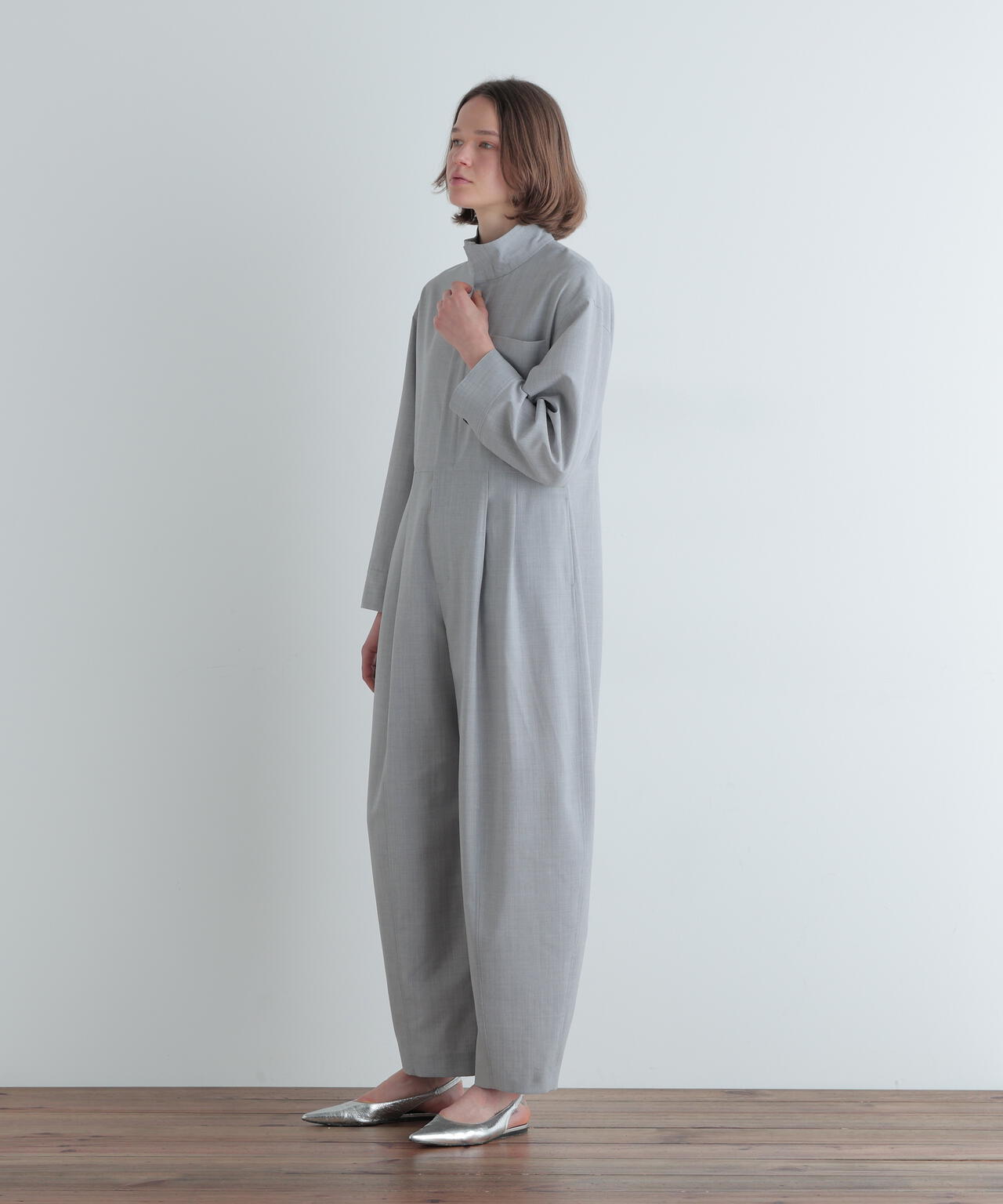 ライトウールコンビネゾン