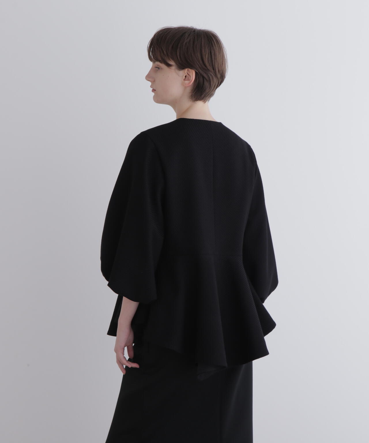 ツイードボリュームスリーブジャケット | LE PHIL（ル フィル