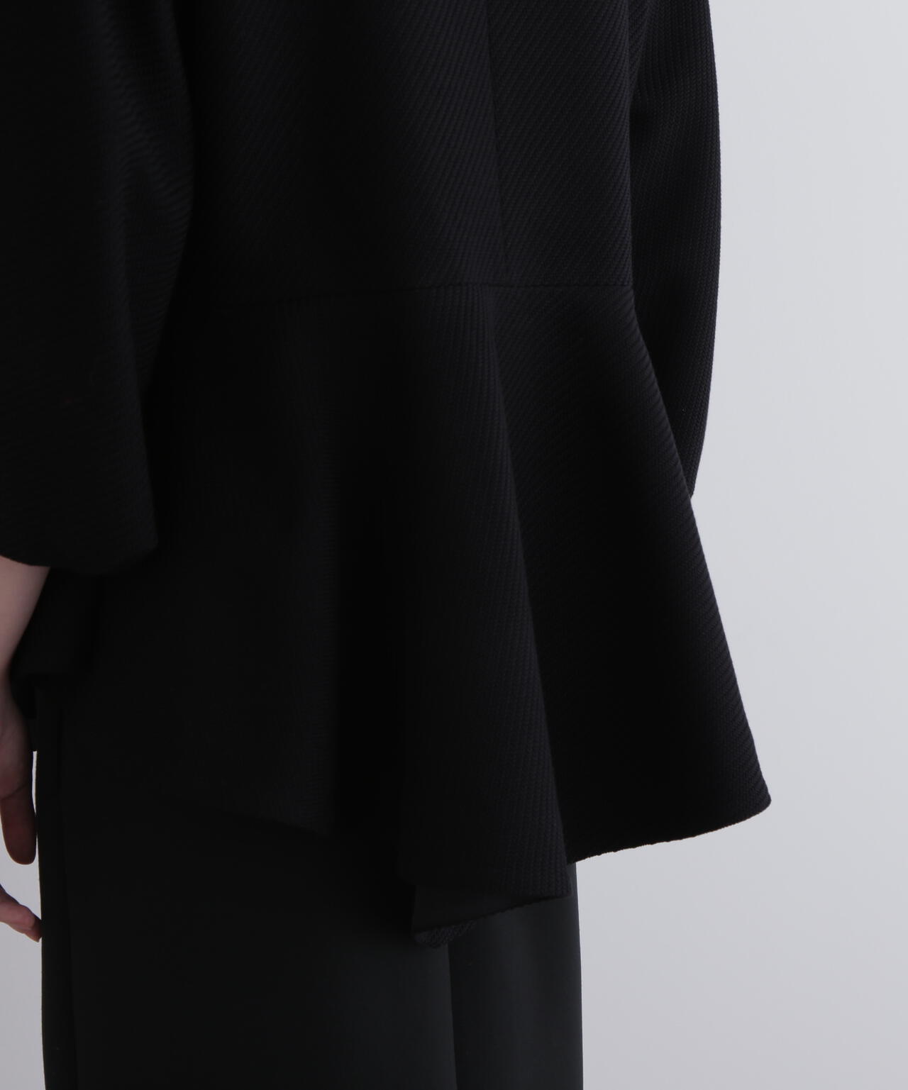 ツイードボリュームスリーブジャケット