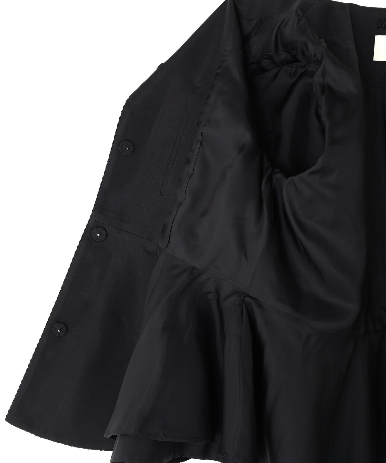 ツイードボリュームスリーブジャケット