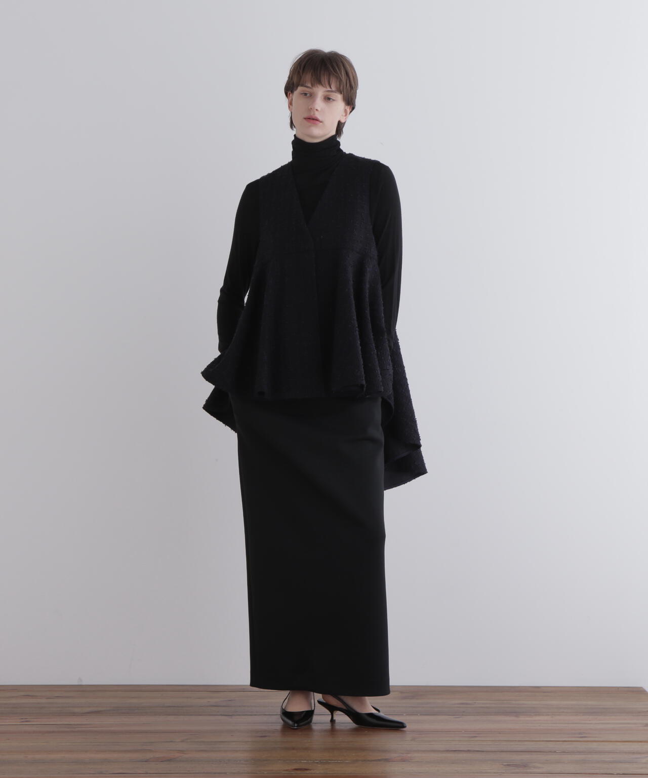 ツイードVネックジレ | LE PHIL（ル フィル） ｜【公式】通販mix.tokyo