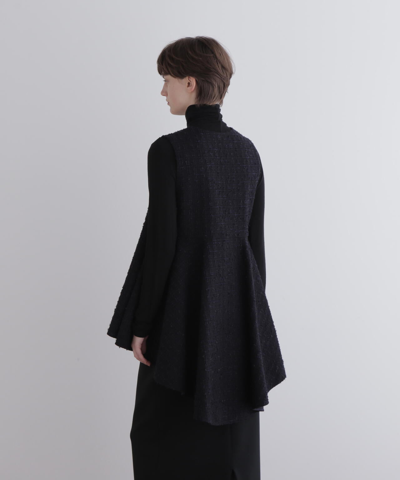 ツイードVネックジレ | LE PHIL（ル フィル） ｜【公式】通販mix.tokyo