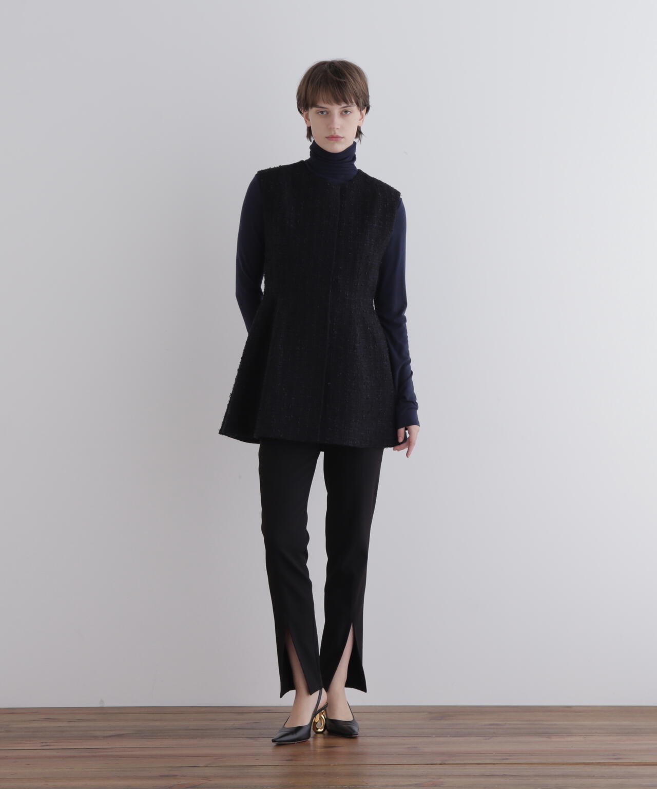 ツイードペプラムジレ | LE PHIL（ル フィル） ｜【公式】通販mix