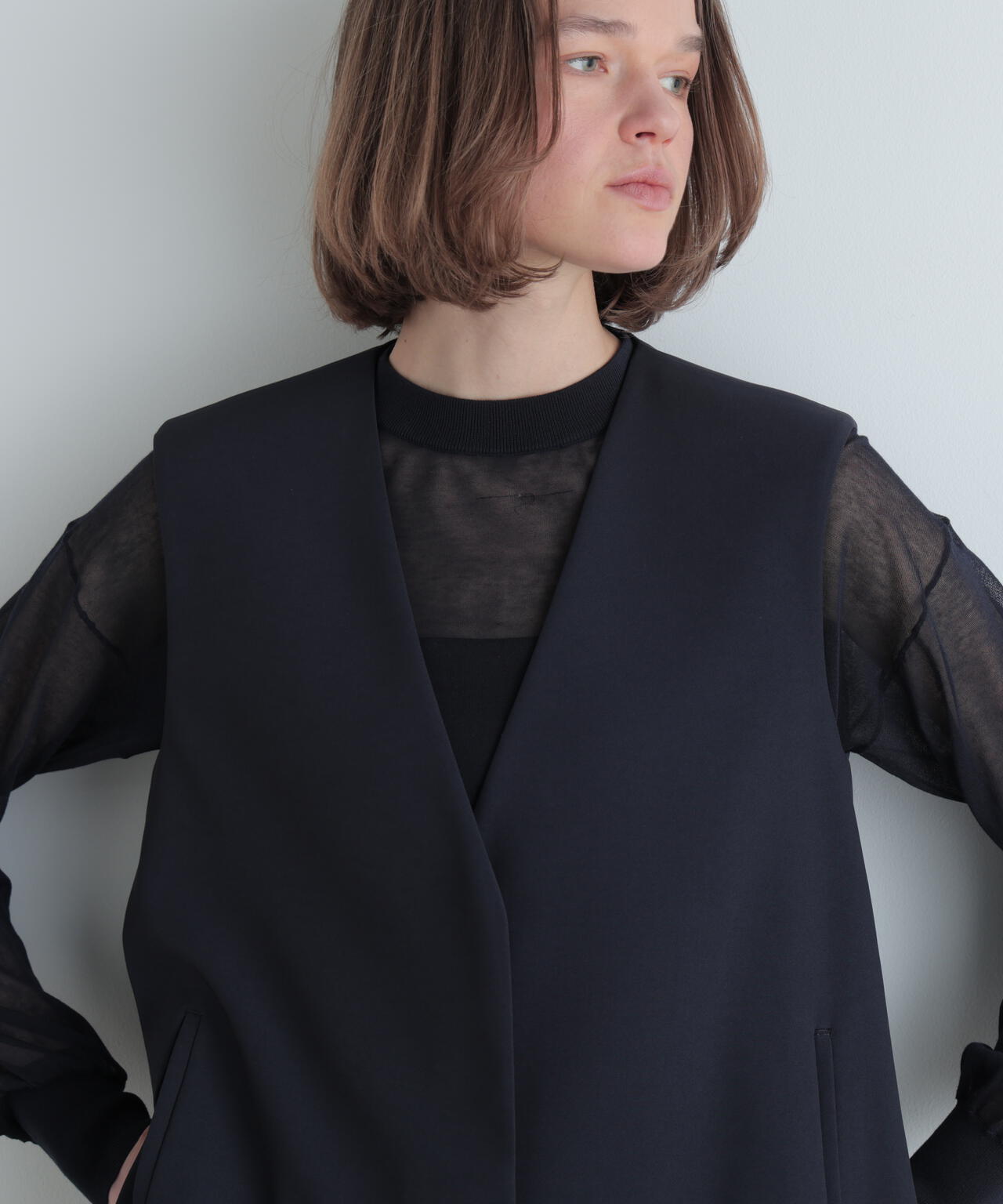 2WAYツイルボックスジレ | LE PHIL（ル フィル） ｜【公式】通販mix