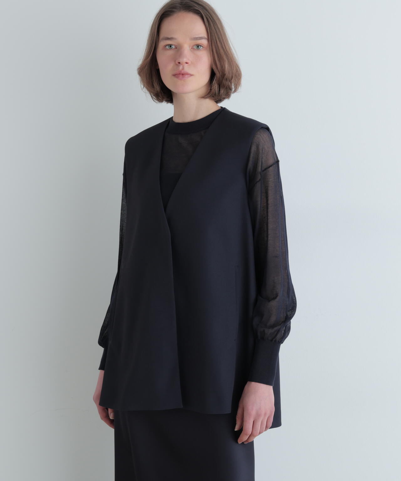 2WAYツイルボックスジレ | LE PHIL（ル フィル） ｜【公式】通販mix