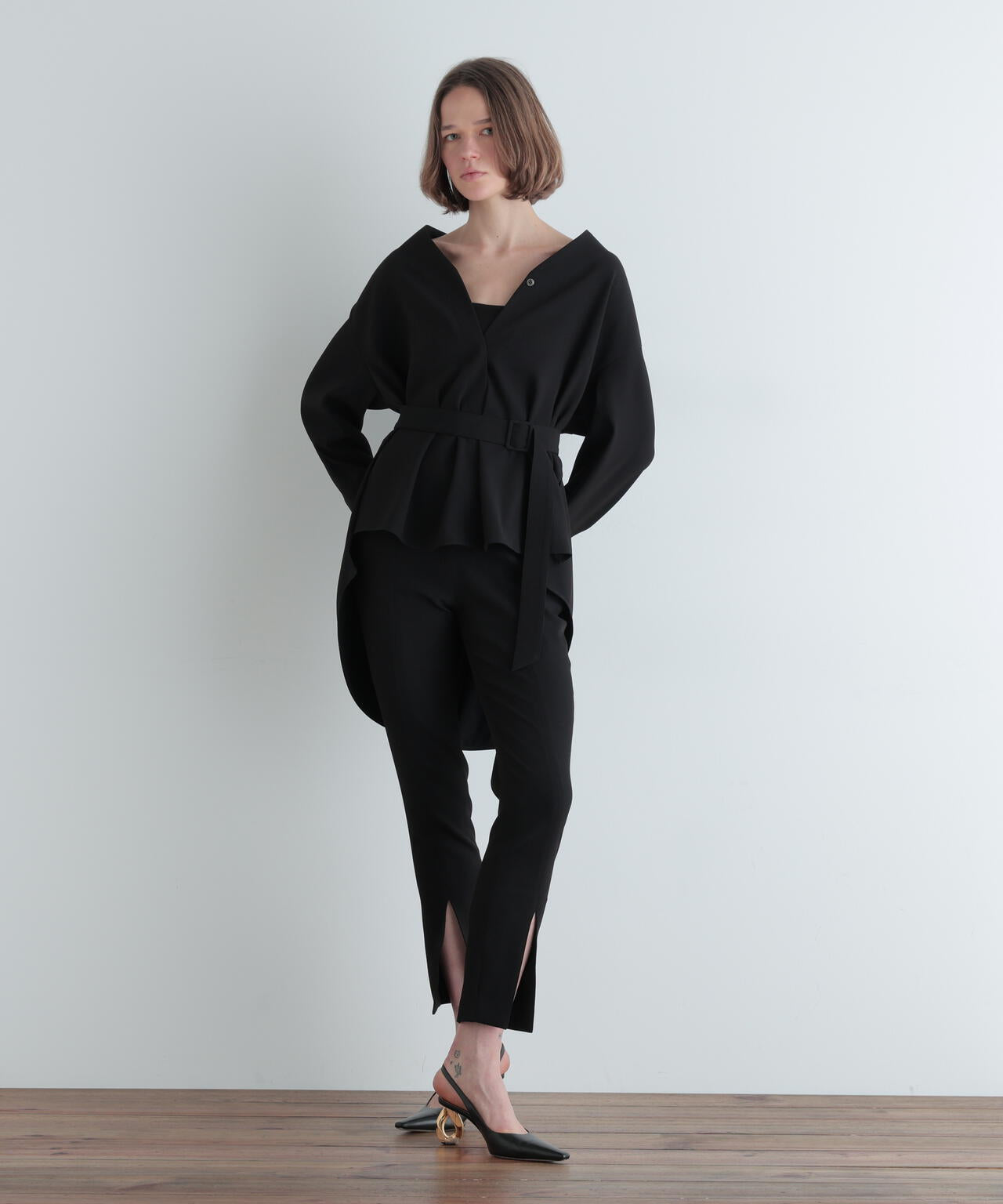 2WAYツイルブラウスジャケット