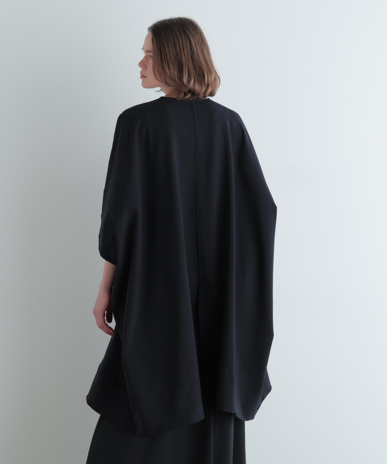 ダブルクロスケープコート