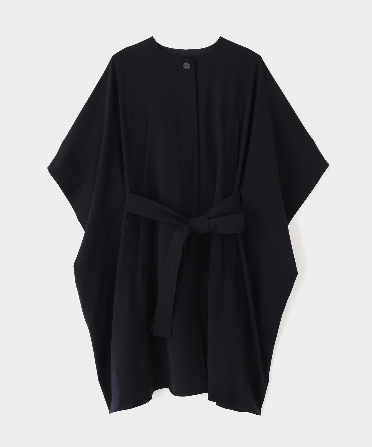 ダブルクロスケープコート