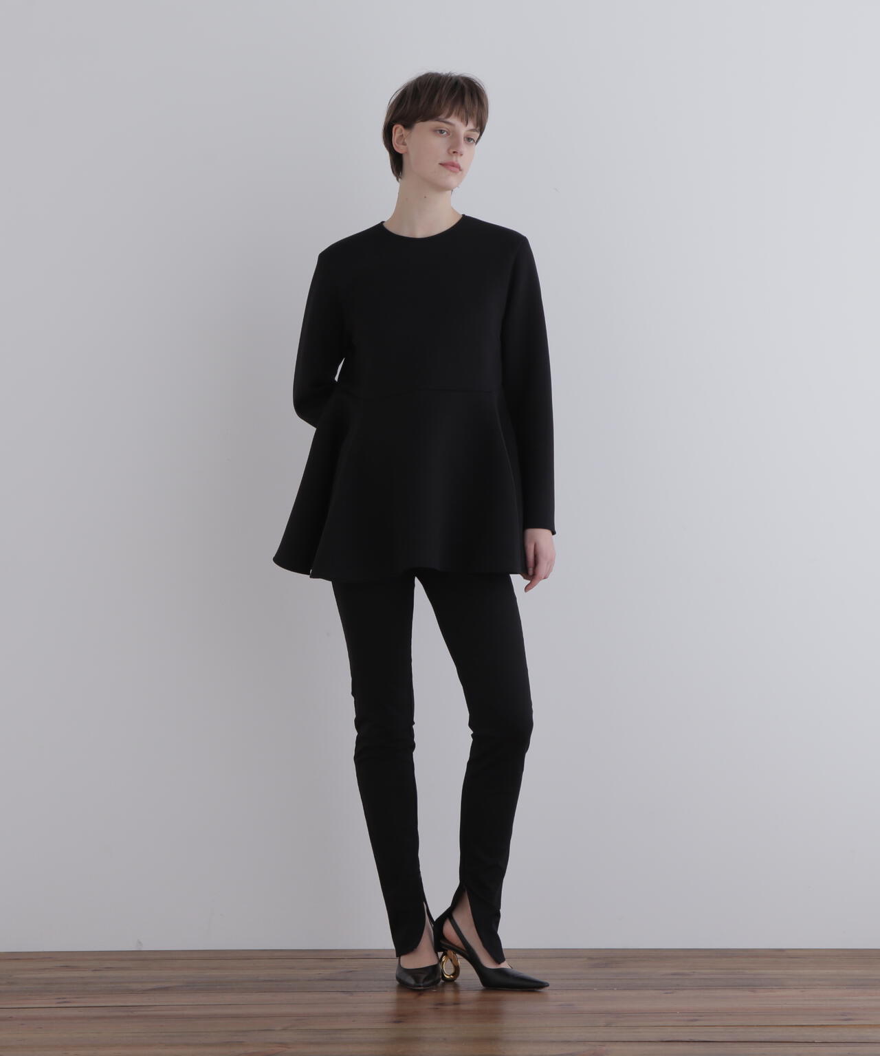 ダンボールサイドタックブラウス