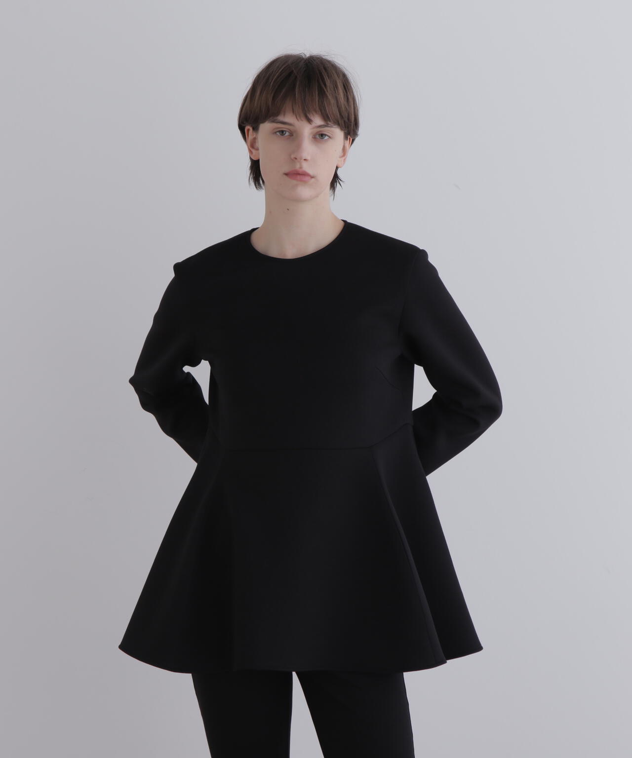 ダンボールサイドタックブラウス