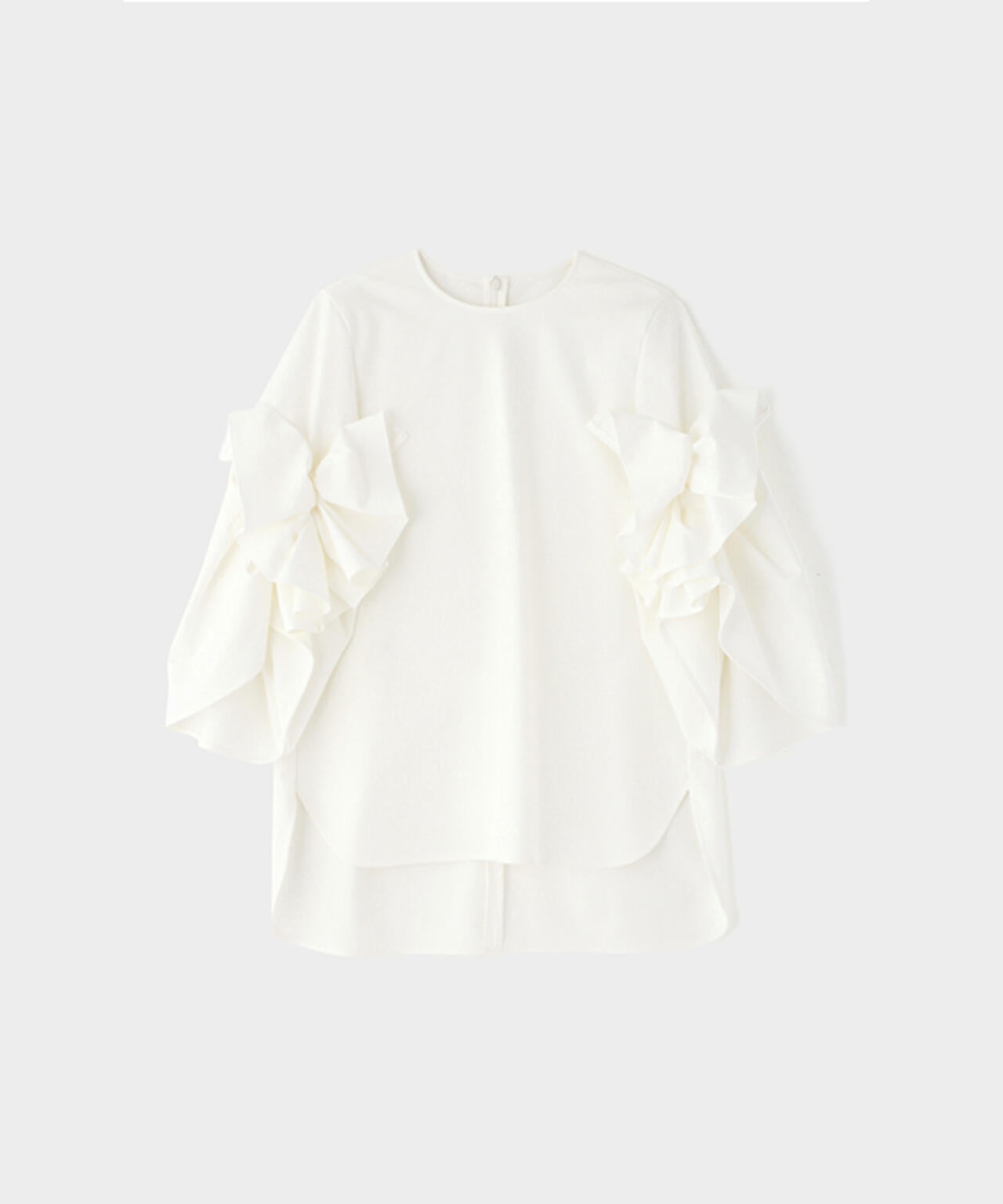 【最終価格】ルフィル　ハイストレッチポンチカットソー　ホワイト ハイストレッチポンチカットソー | LE PHIL（ル フィル） ｜【公式