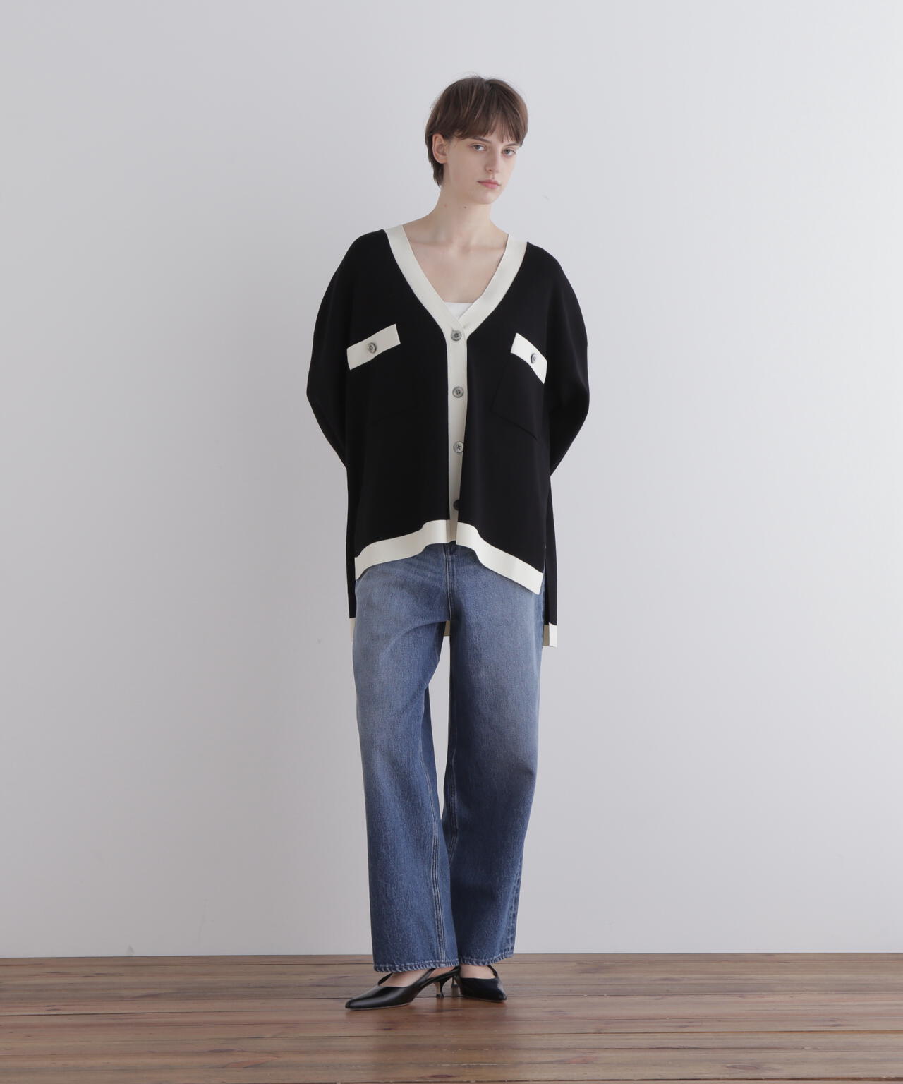 オーバーサイズニットジャケット | LE PHIL（ル フィル） ｜【公式