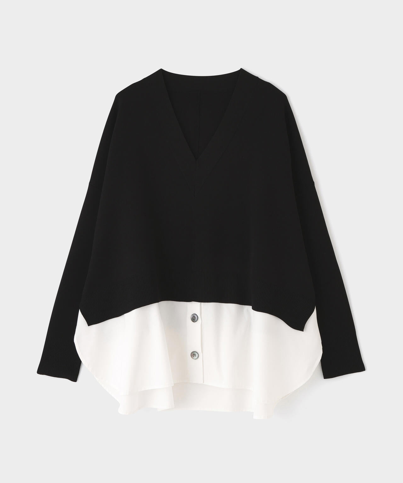 レイヤードプルオーバー