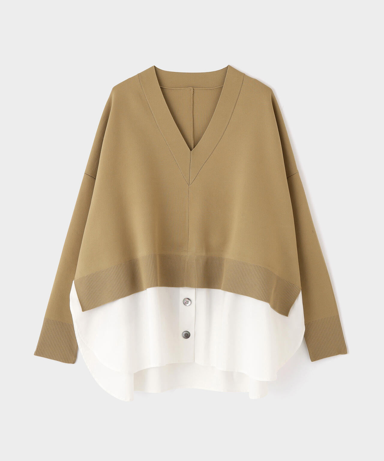 レイヤードプルオーバー