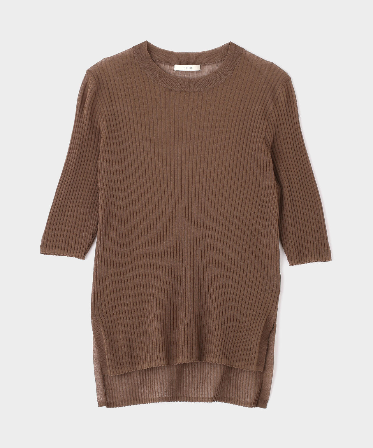 シアーニット半袖