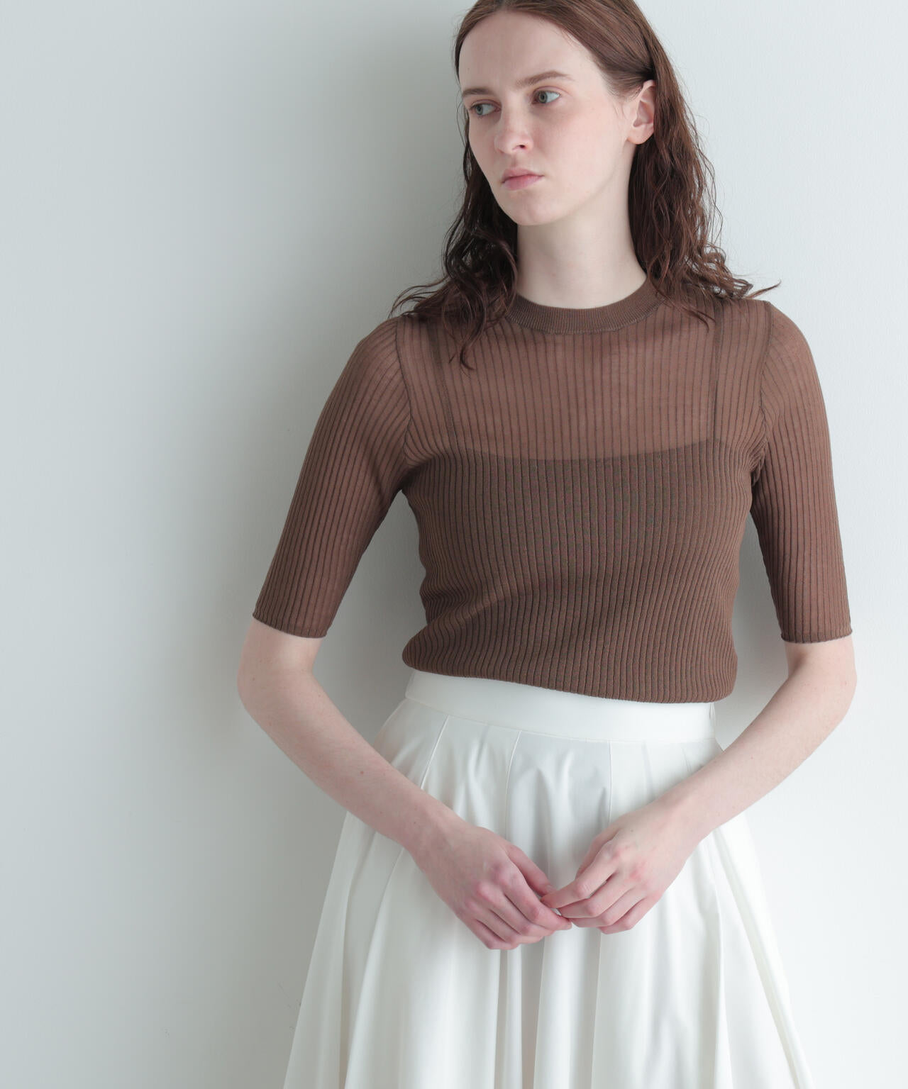 シアーニット半袖 | LE PHIL（ル フィル） ｜【公式】通販mix.tokyo