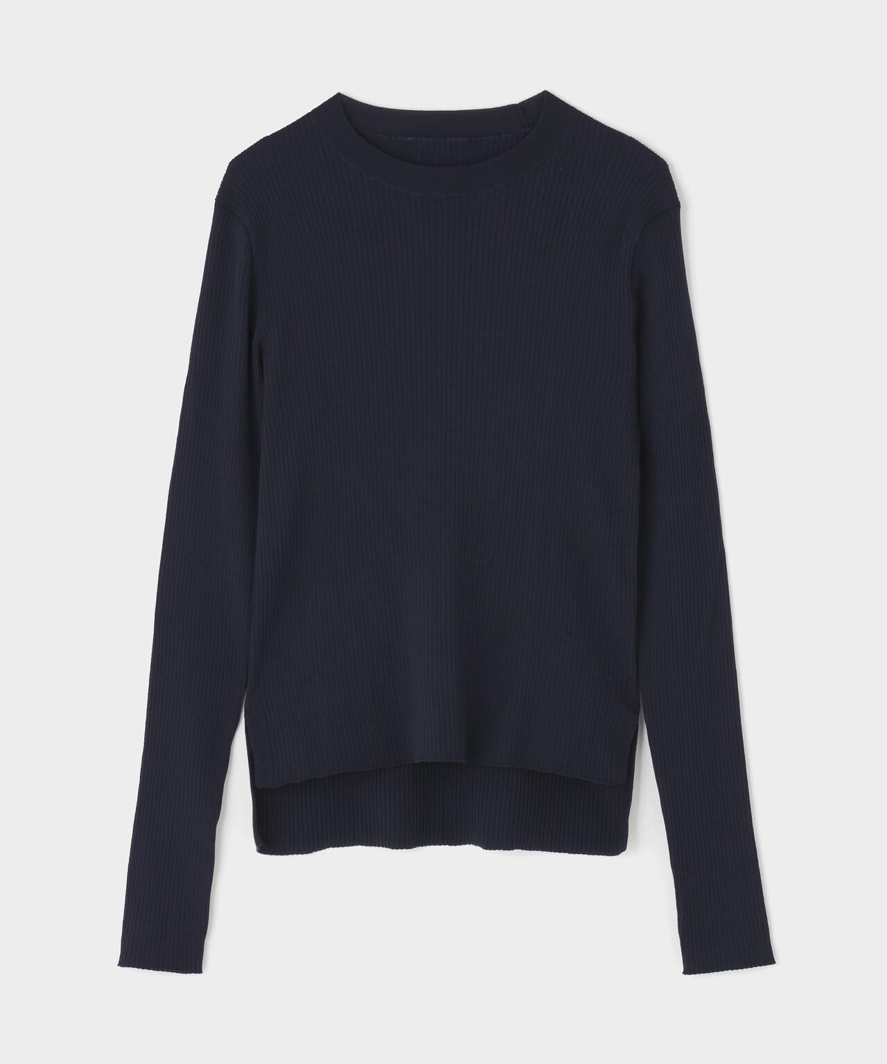 長袖シアーニット