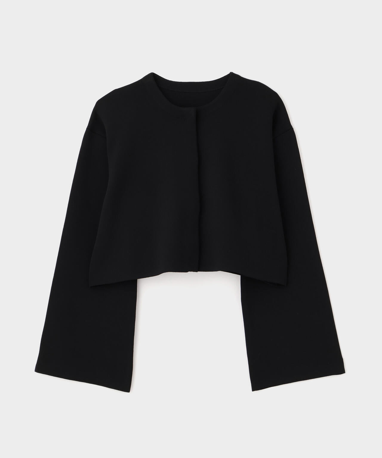 ショートニットプルオーバー