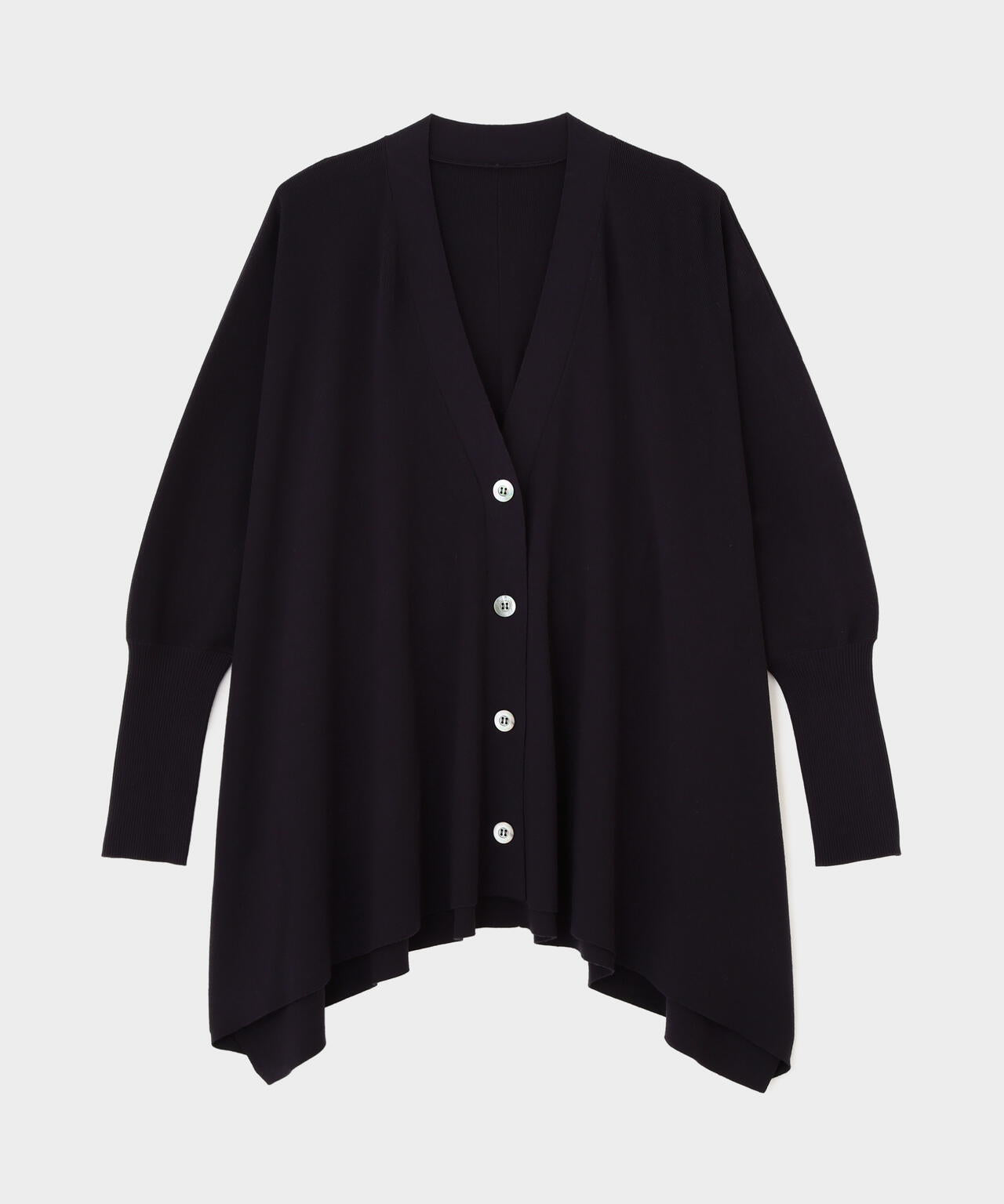 スクエアニットカーデ