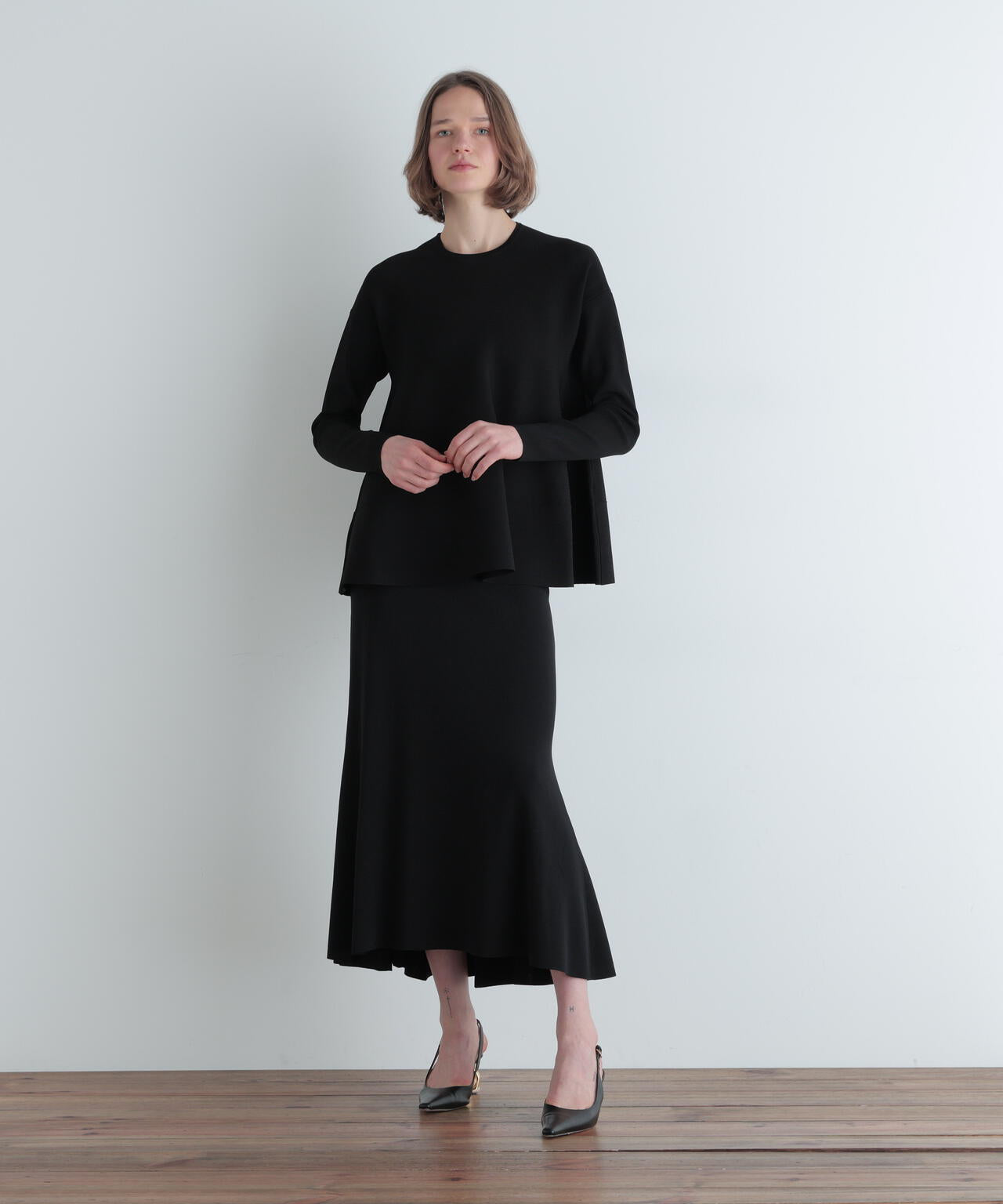 VISレーヨンマーメイドスカート