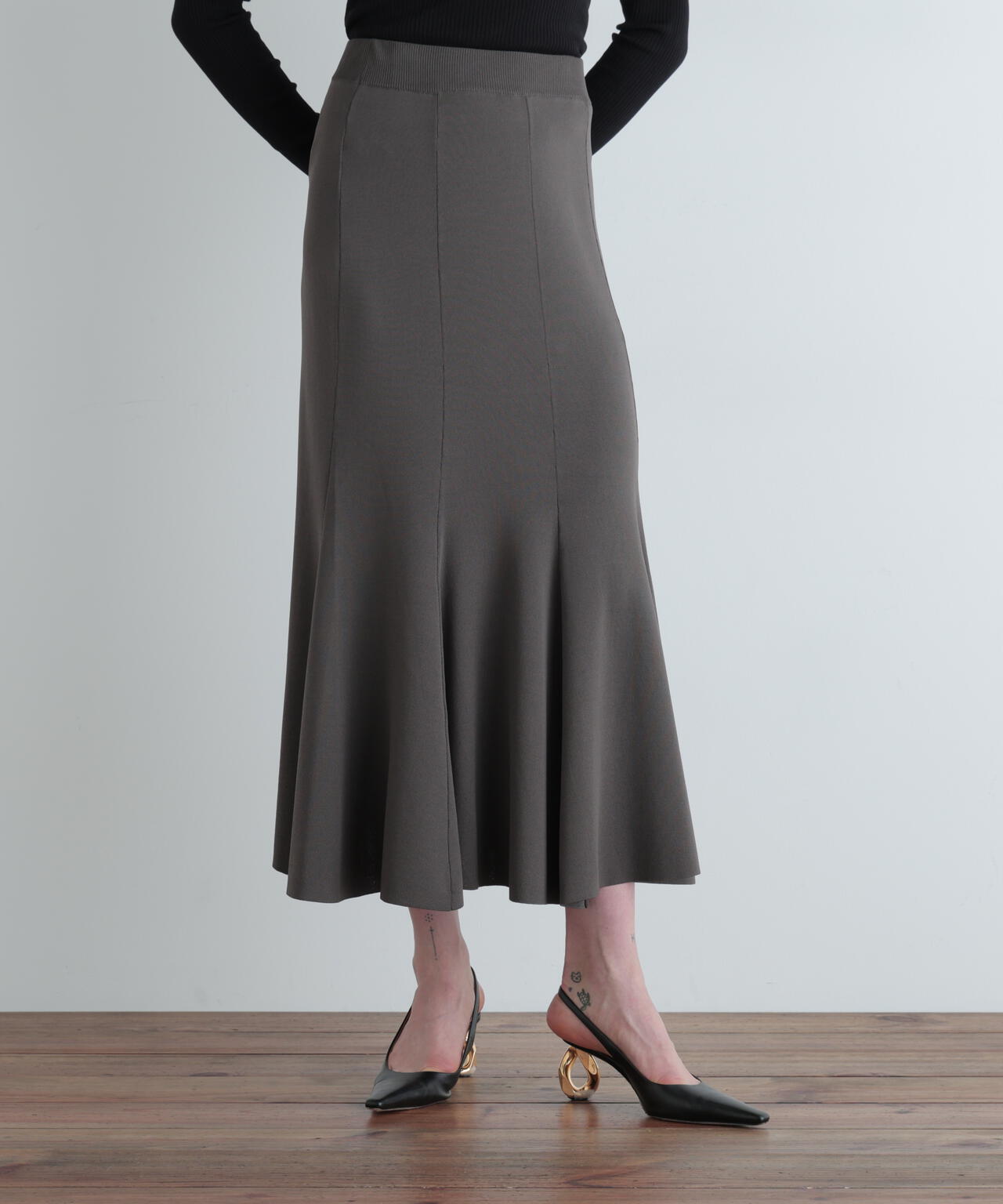 VISレーヨンマーメイドスカート