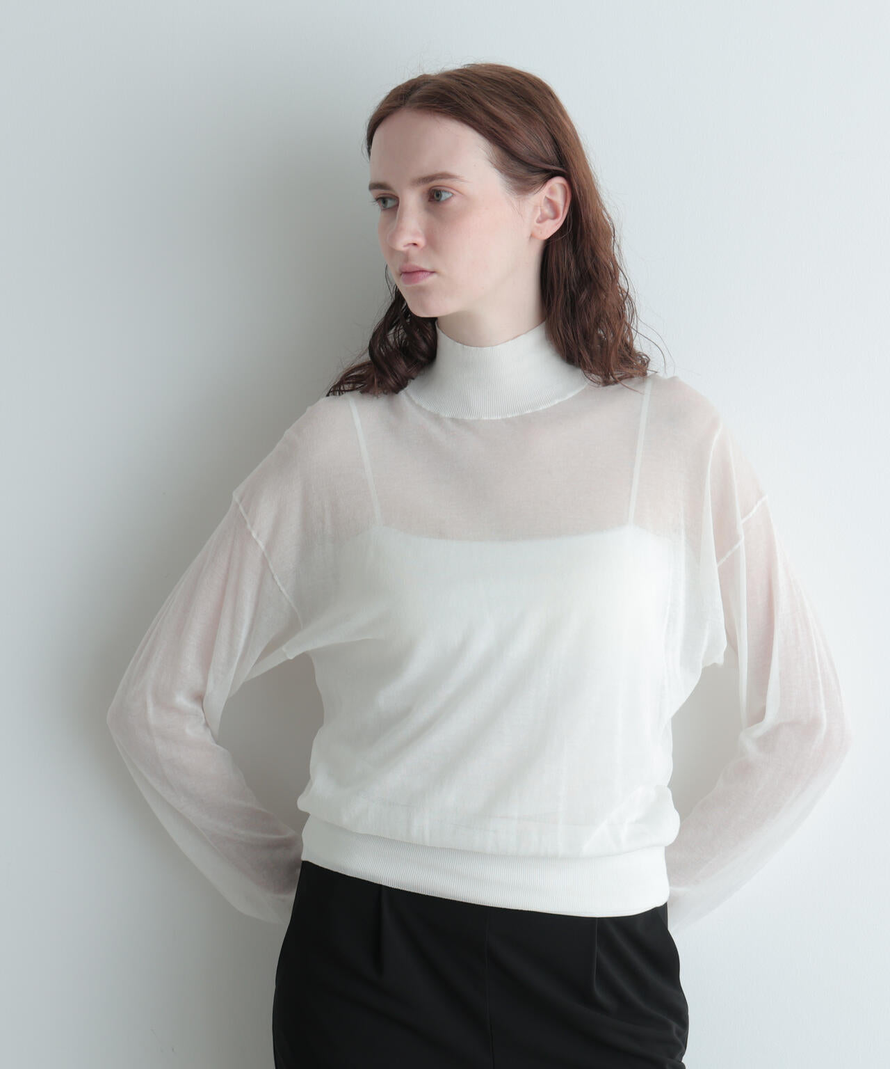 ハイネックシアーニット | LE PHIL（ル フィル） ｜【公式】通販mix