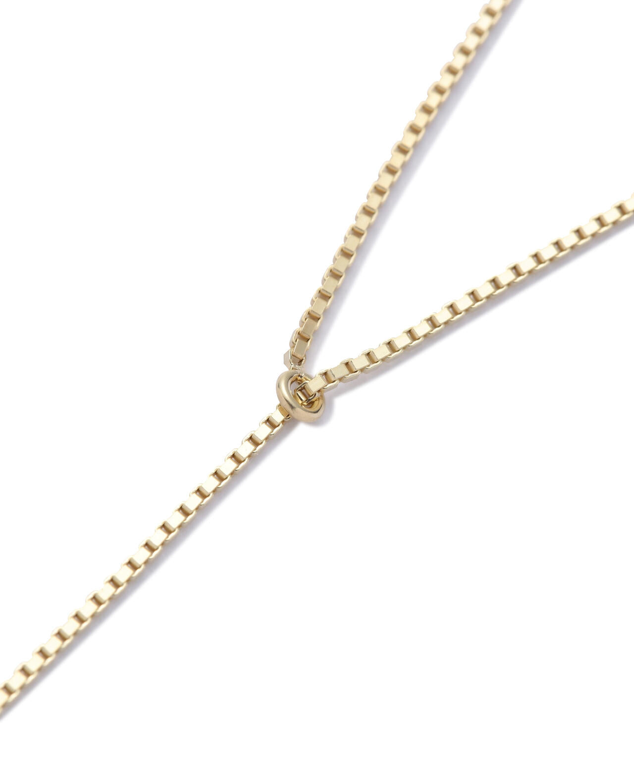 SASKIA DIEZ / サスキア ディーズ】FINE NECKLACE FRING CUBIC NO1