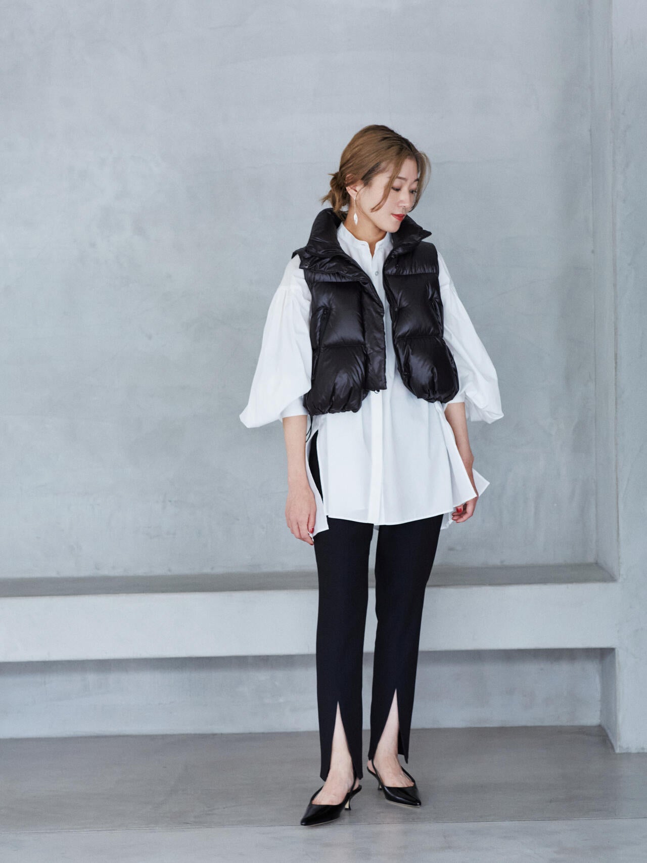 タイプライターギャザーブラウス | LE PHIL（ル フィル） ｜【公式