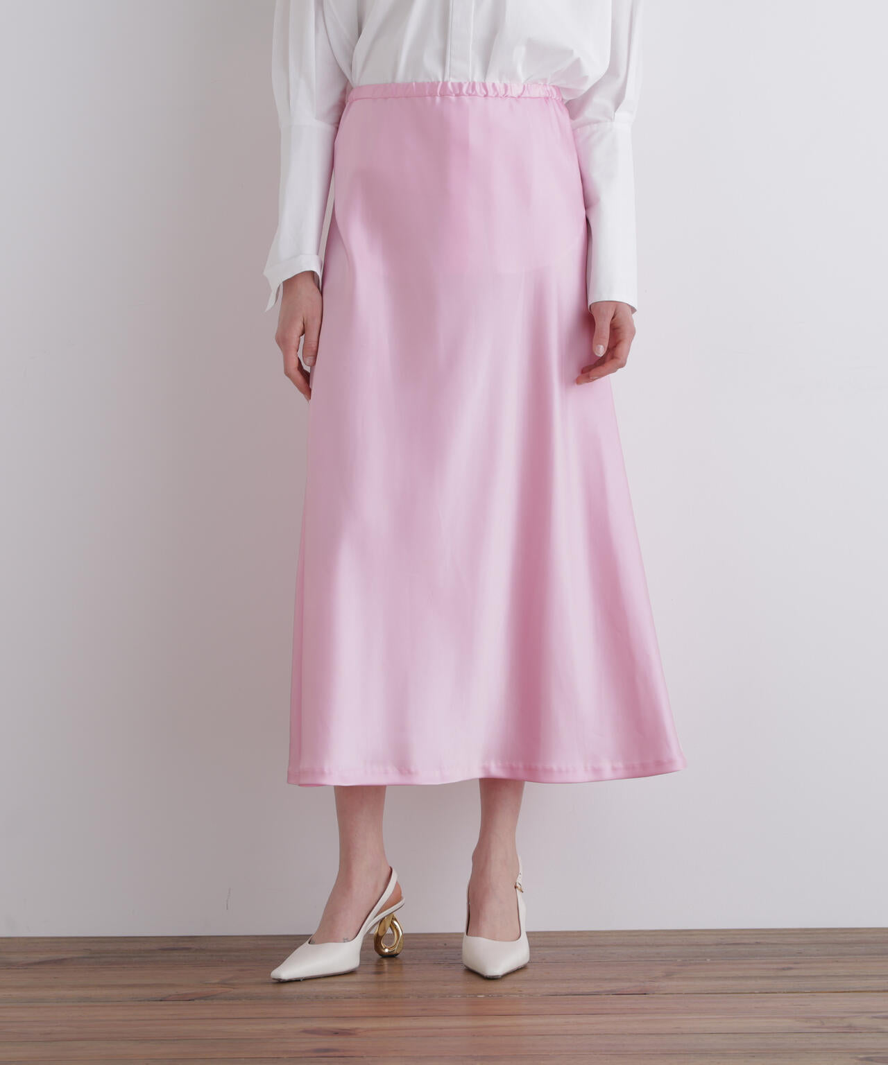 クラシックサテンスカート