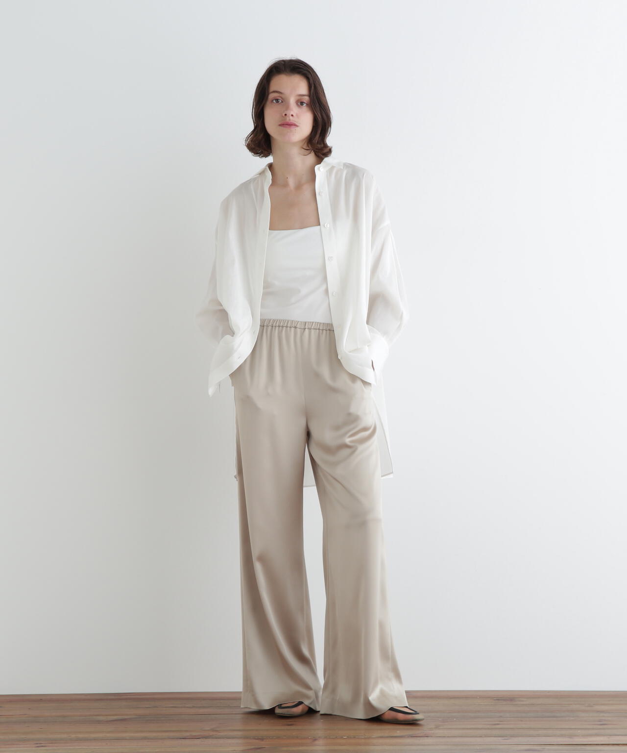 クラシックサテンパンツ | LE PHIL（ル フィル） ｜【公式】通販mix