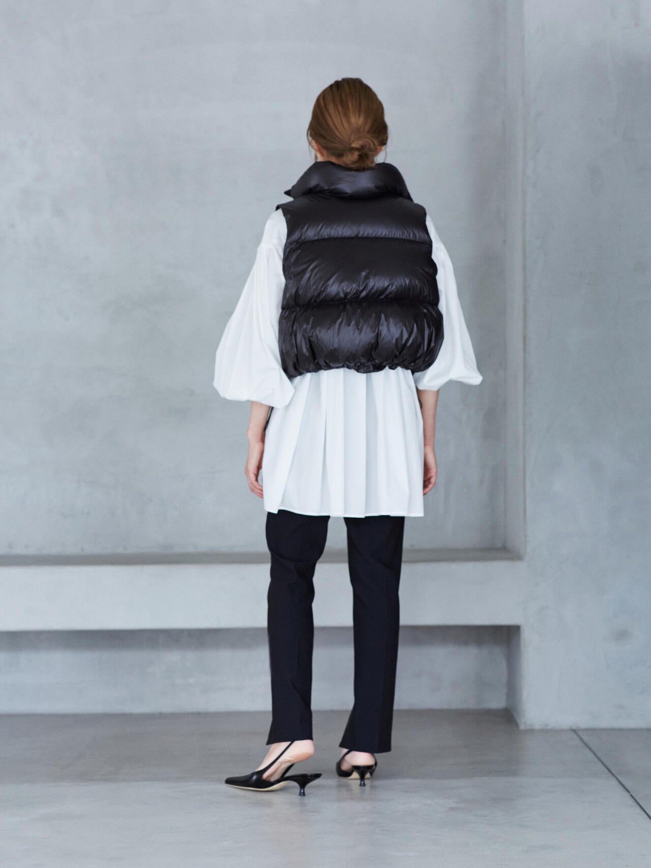 2WAYツイルフロントスリットパンツ