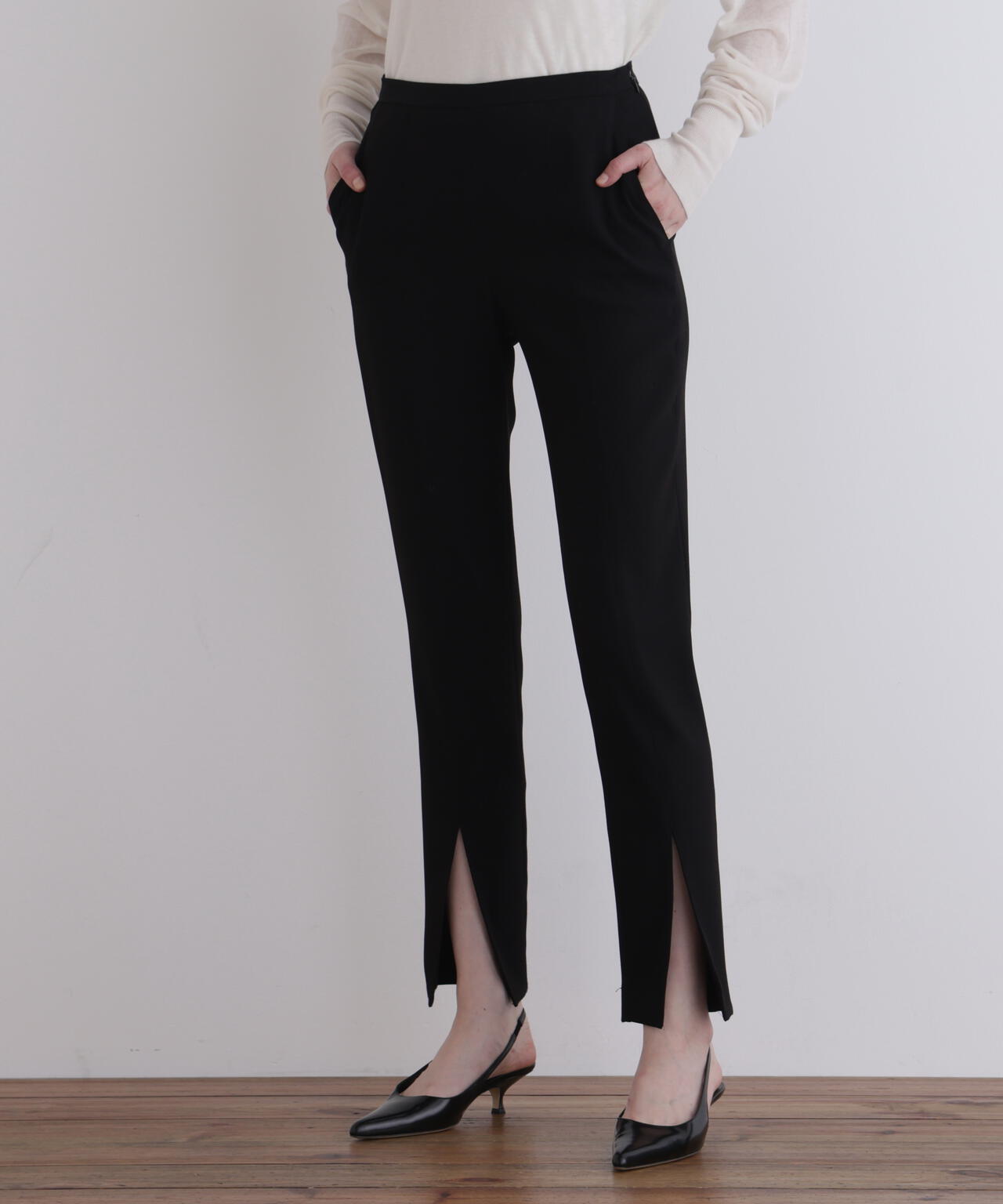 2WAYツイルフロントスリットパンツ | LE PHIL（ル フィル） ｜【公式