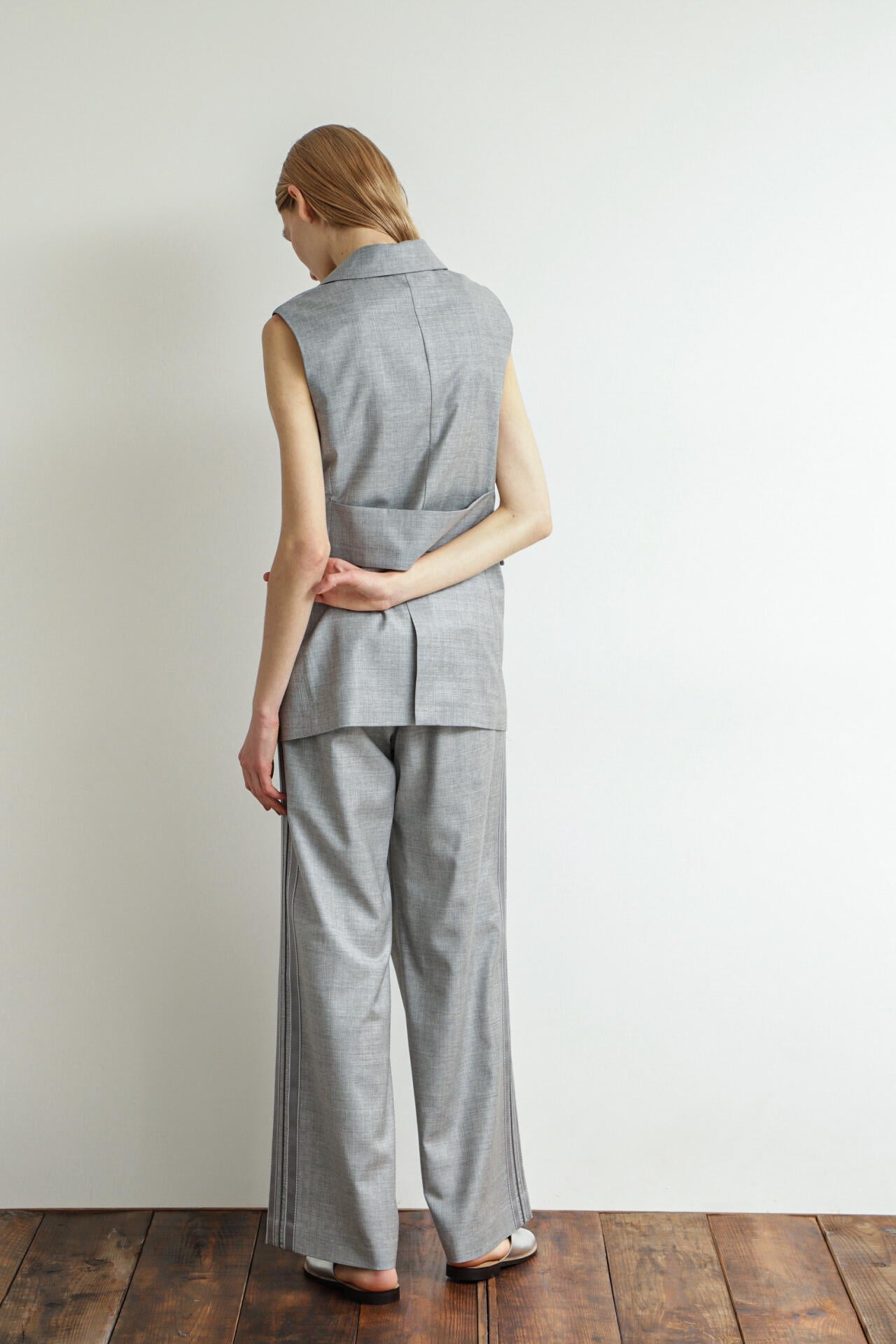 Stitchwork Wide Pants