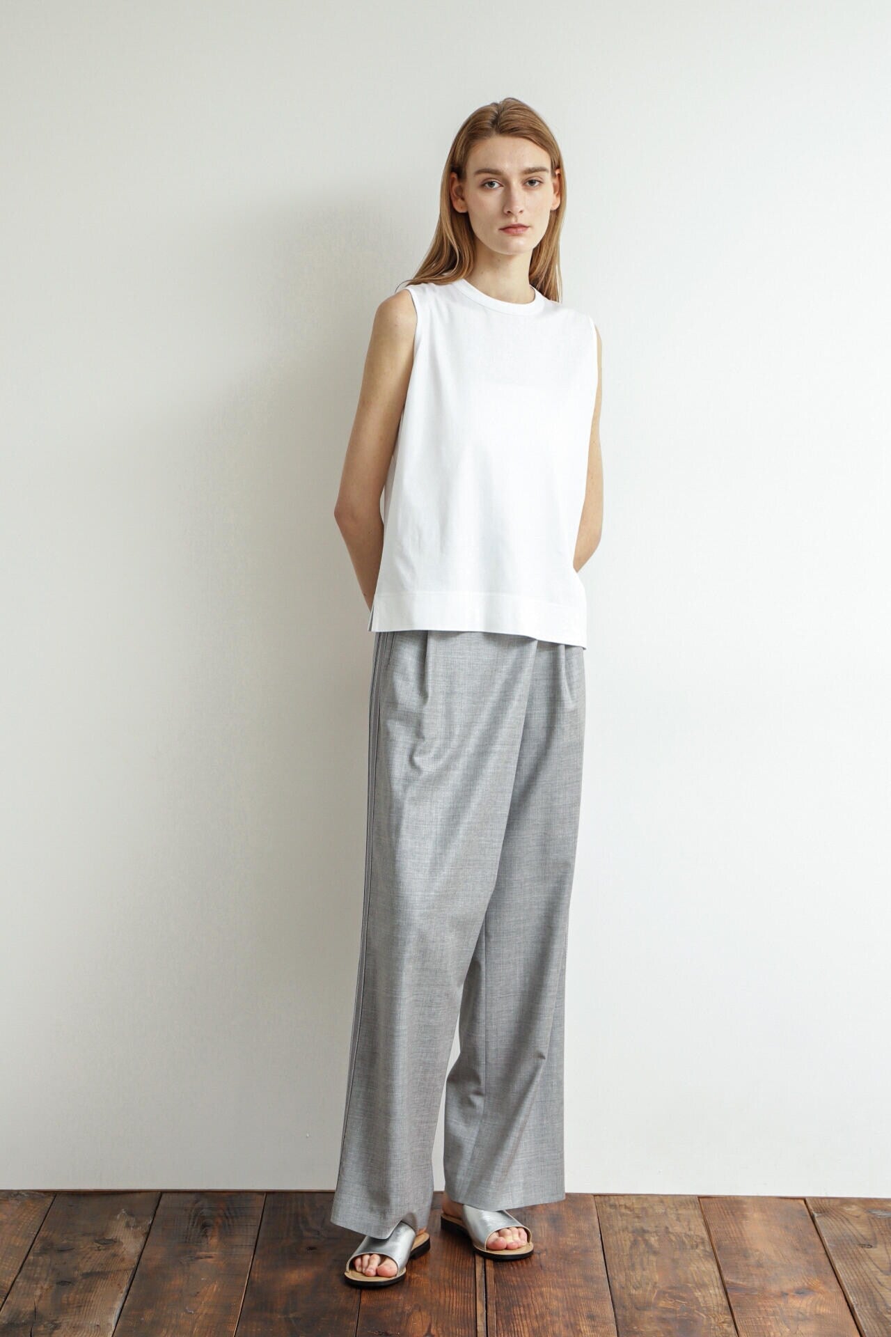 Stitchwork Wide Pants