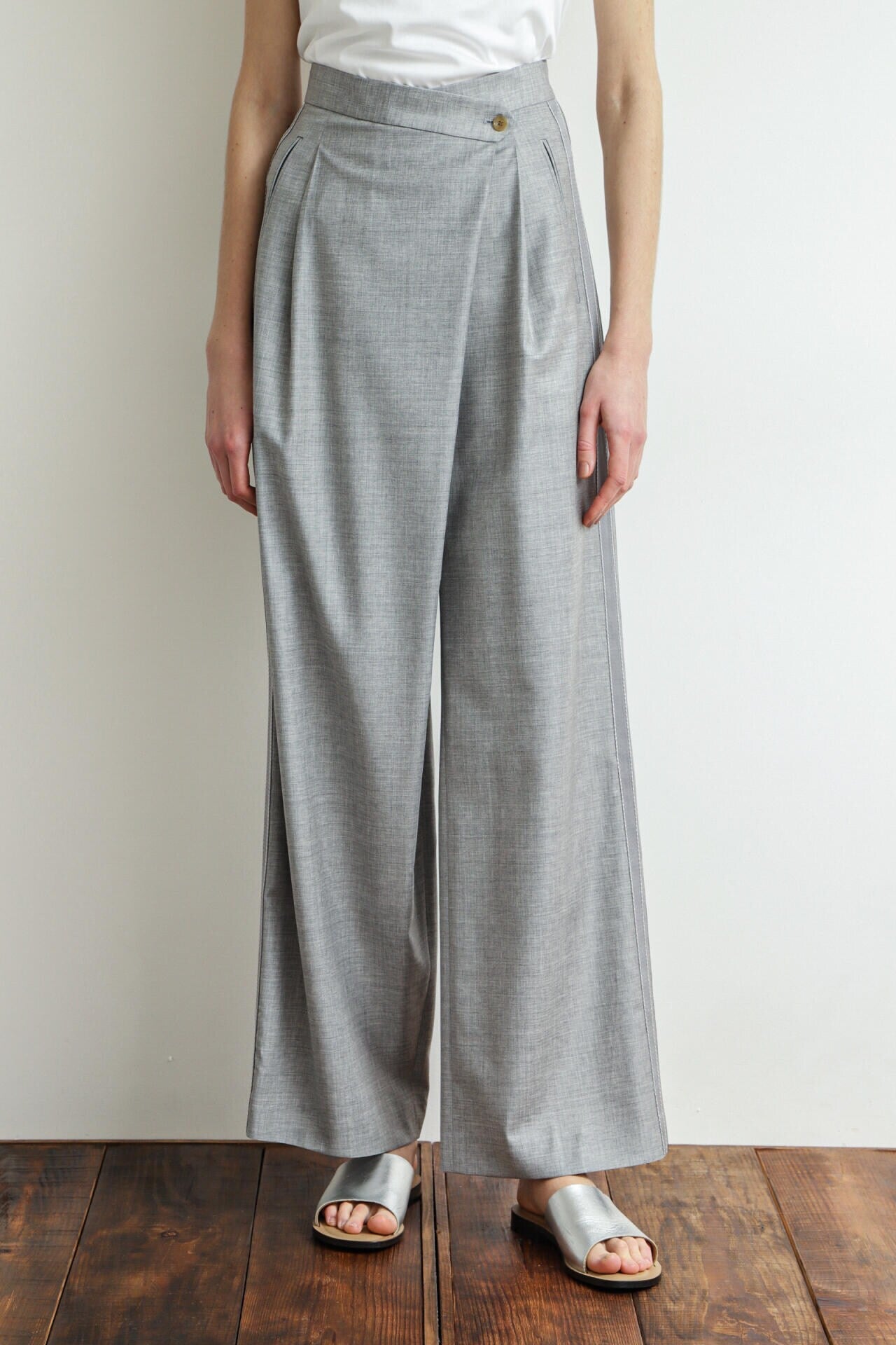 Stitchwork Wide Pants
