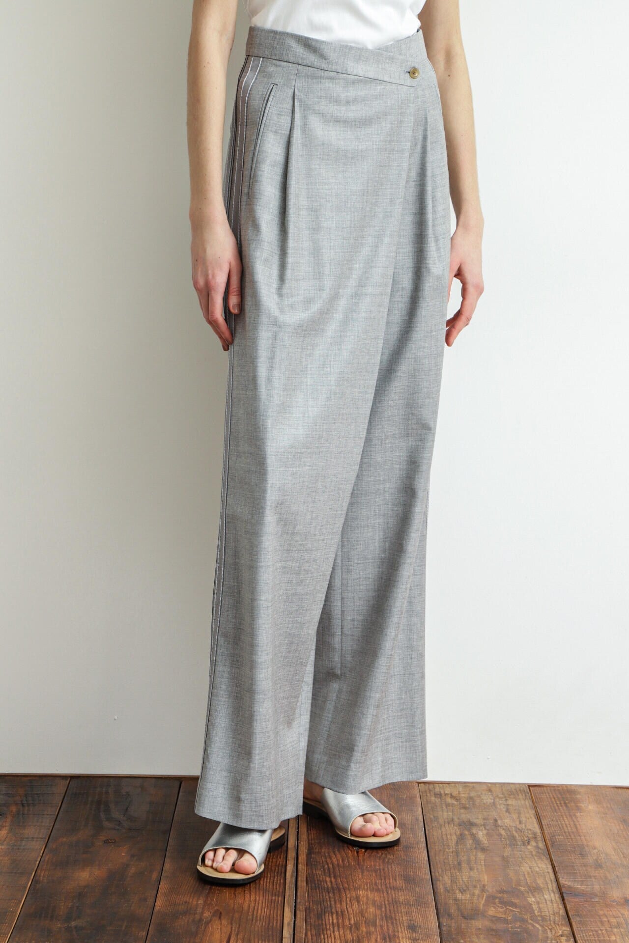 Stitchwork Wide Pants
