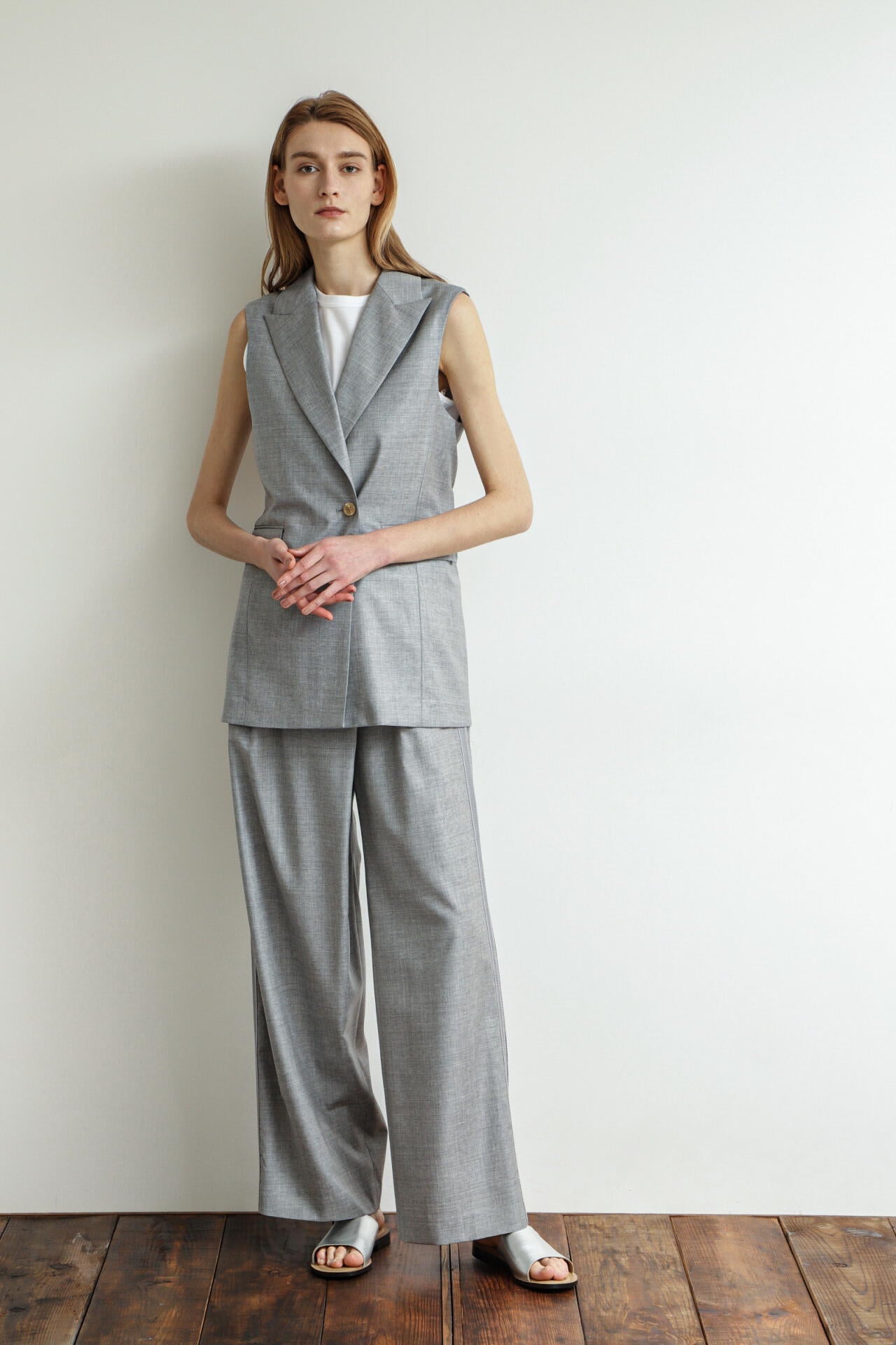 Stitchwork Wide Pants