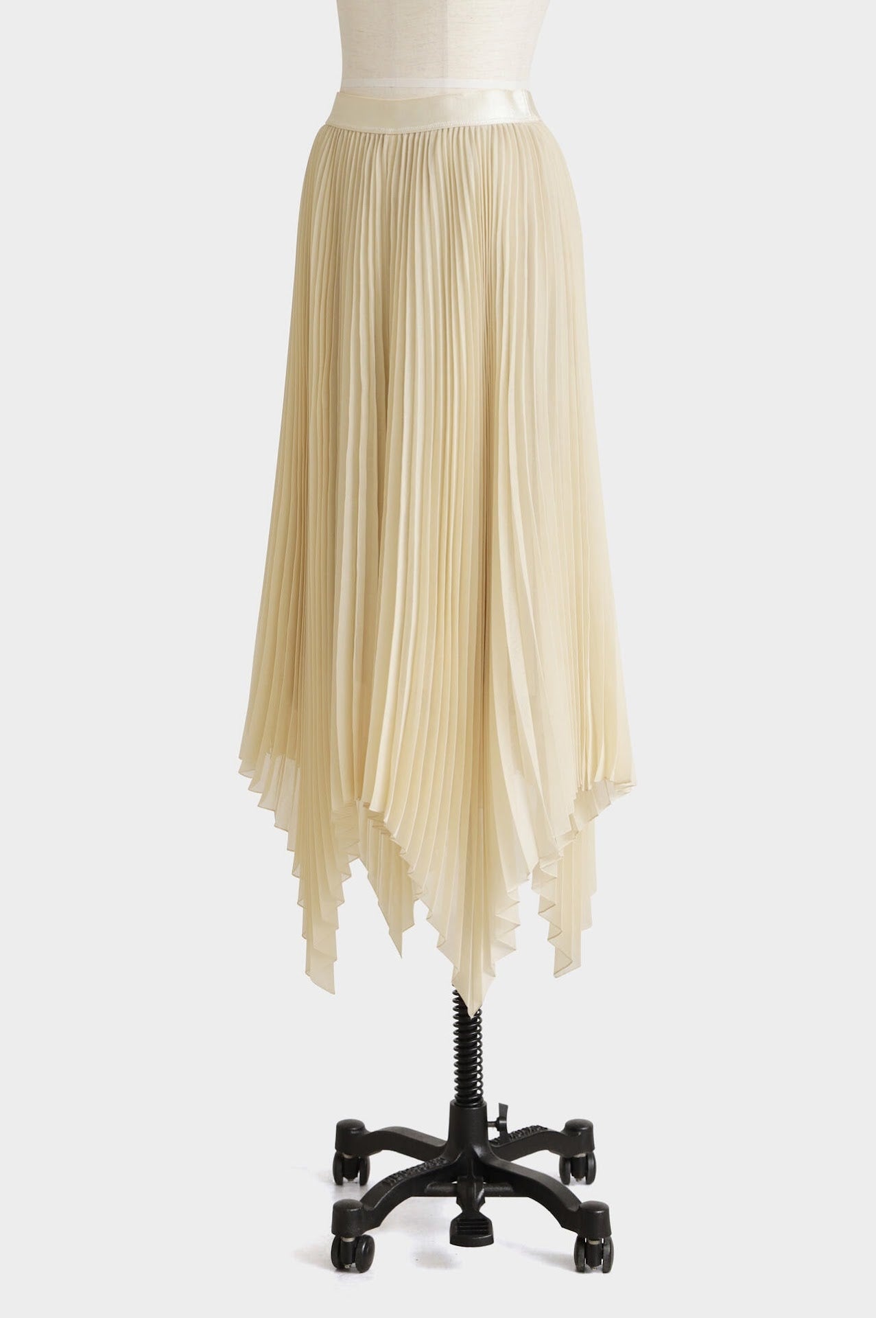 Sheer Pleated Pants