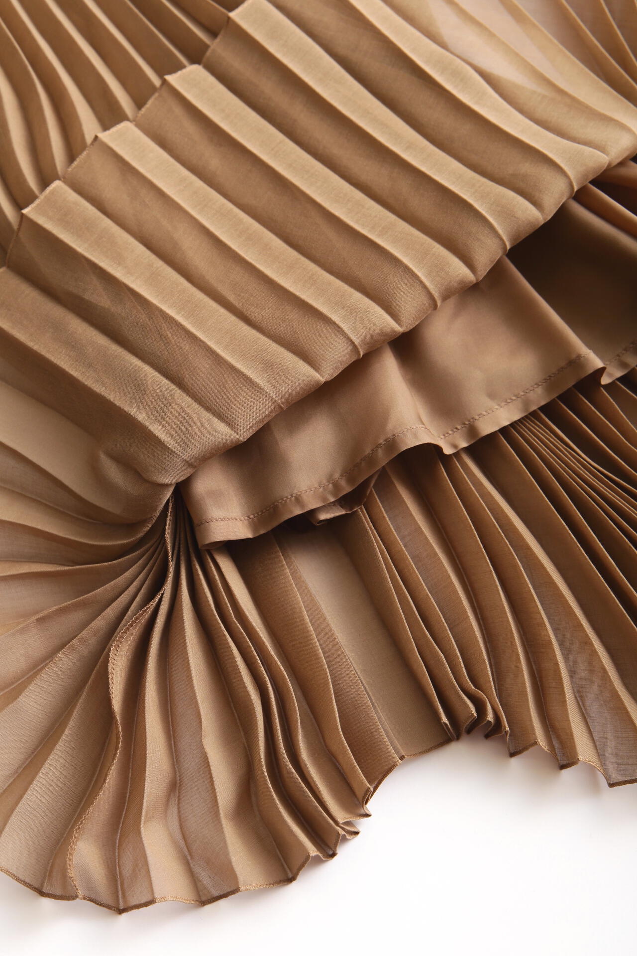 Sheer Pleated Pants