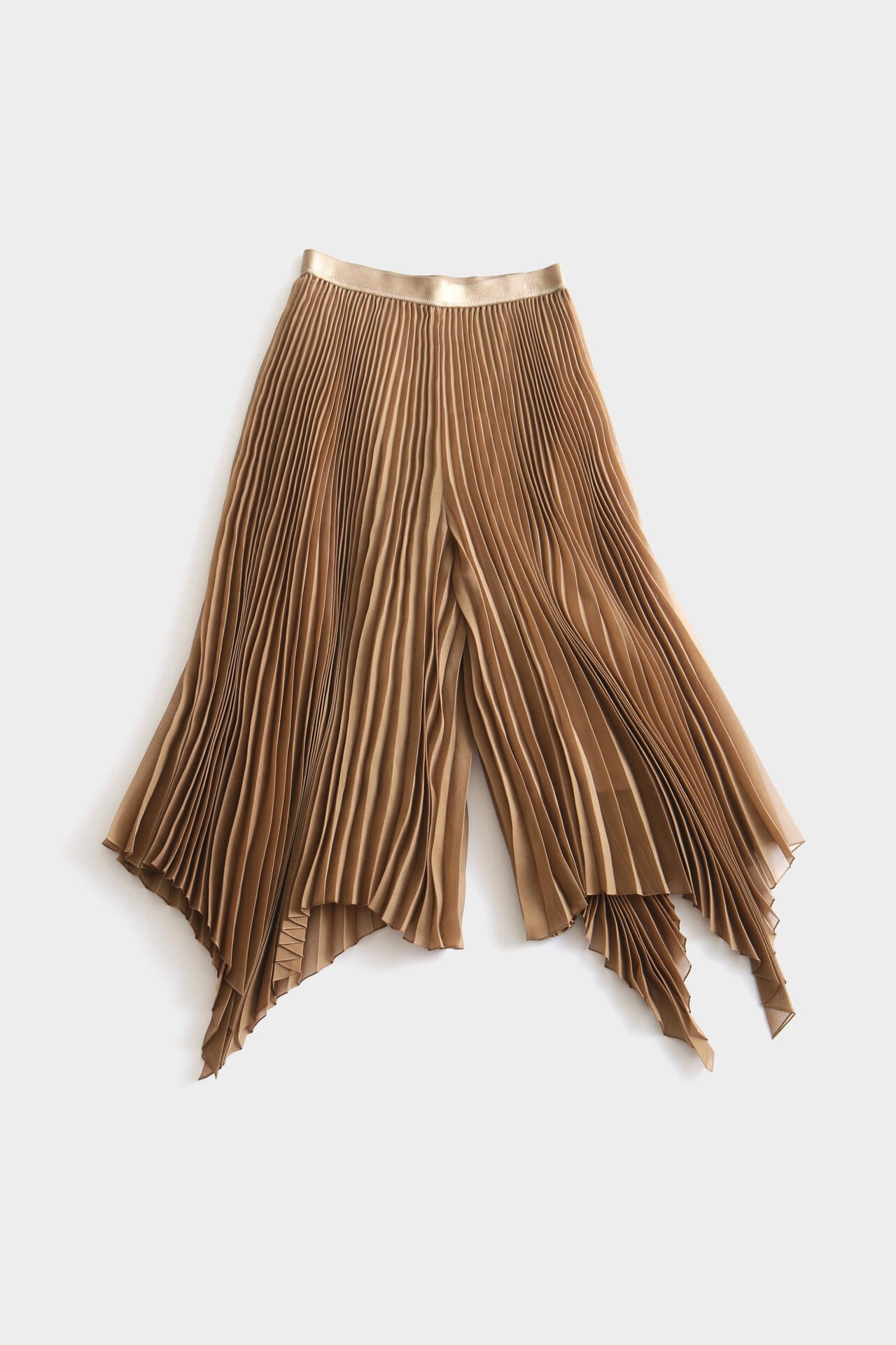 Sheer Pleated Pants