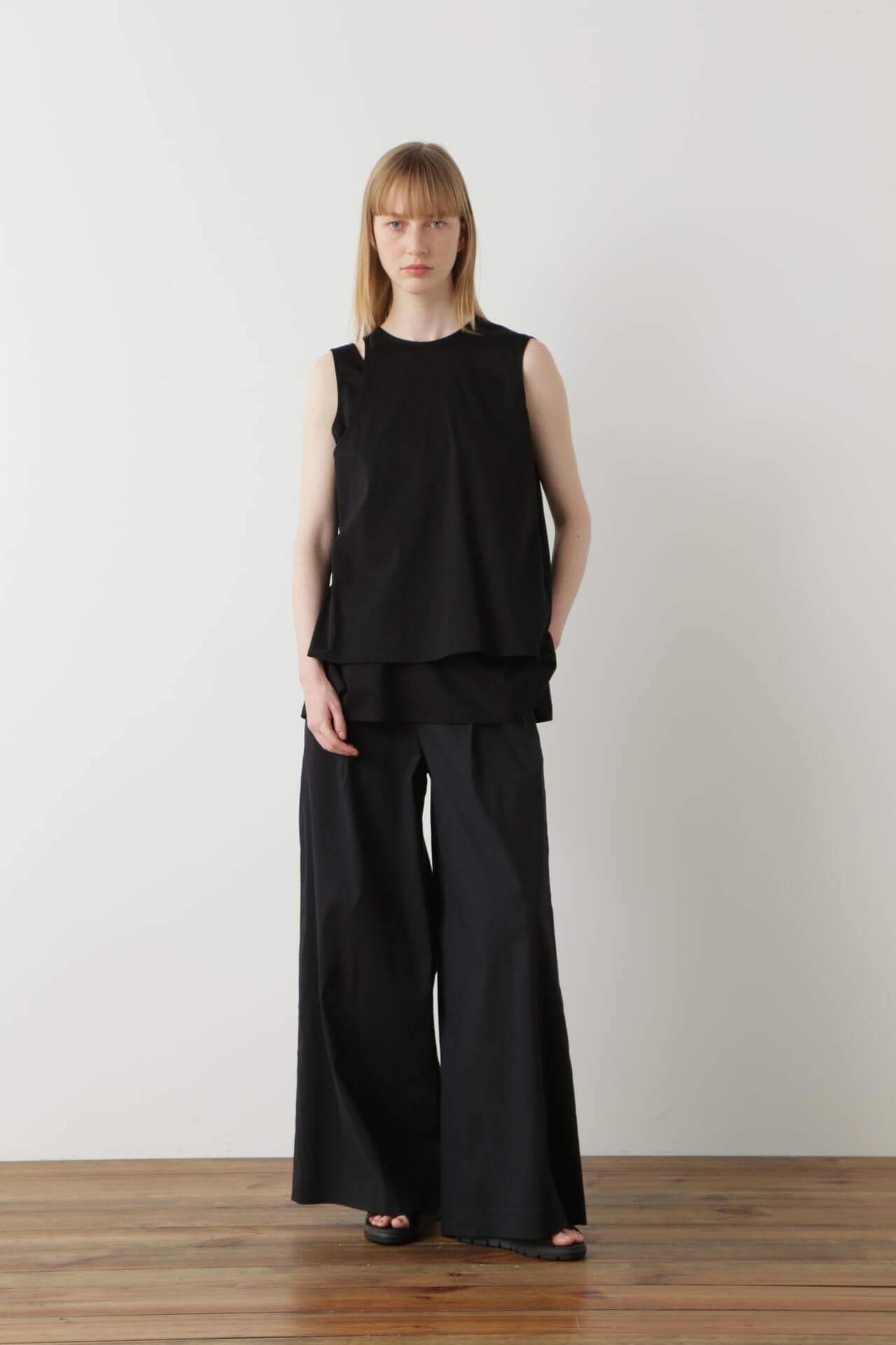 Check Combination Pants