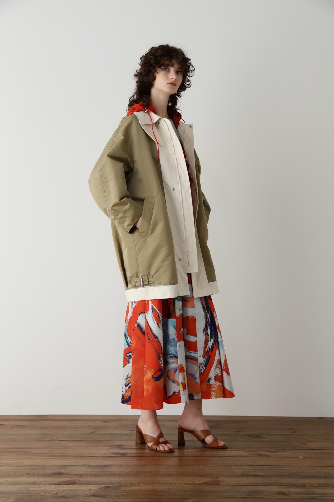 Hooded New Balmacaan Coat