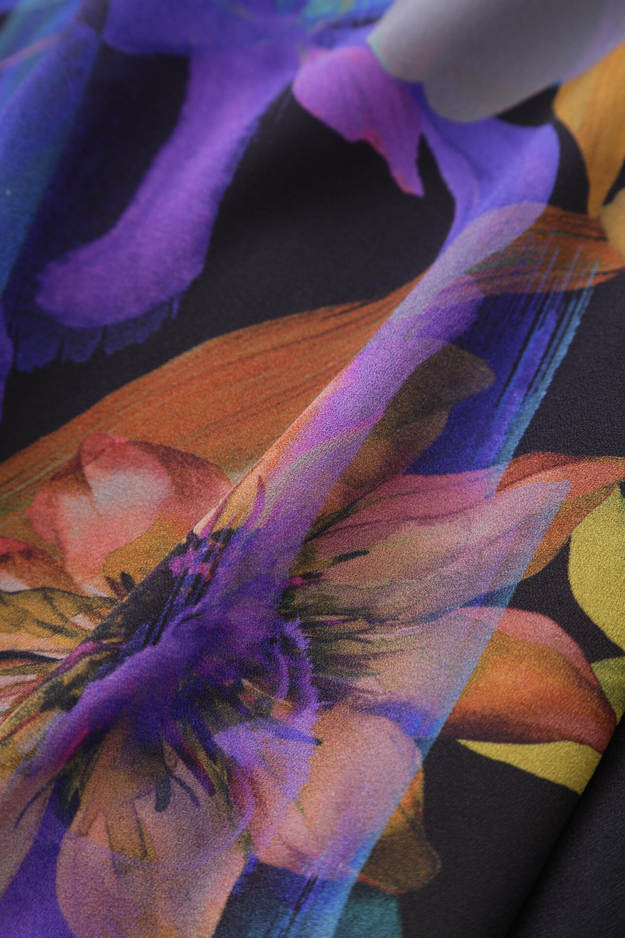 【TV着用】Flower Printed Flare Skirt