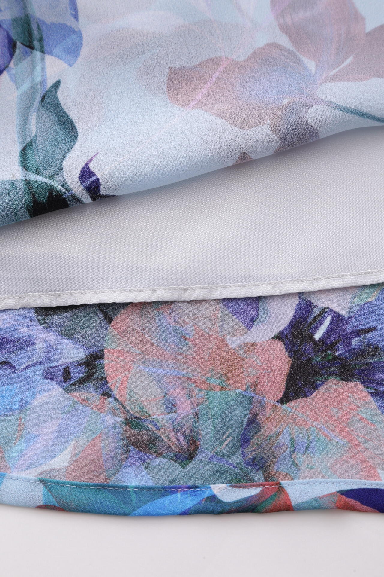 【TV着用】Flower Printed Flare Skirt