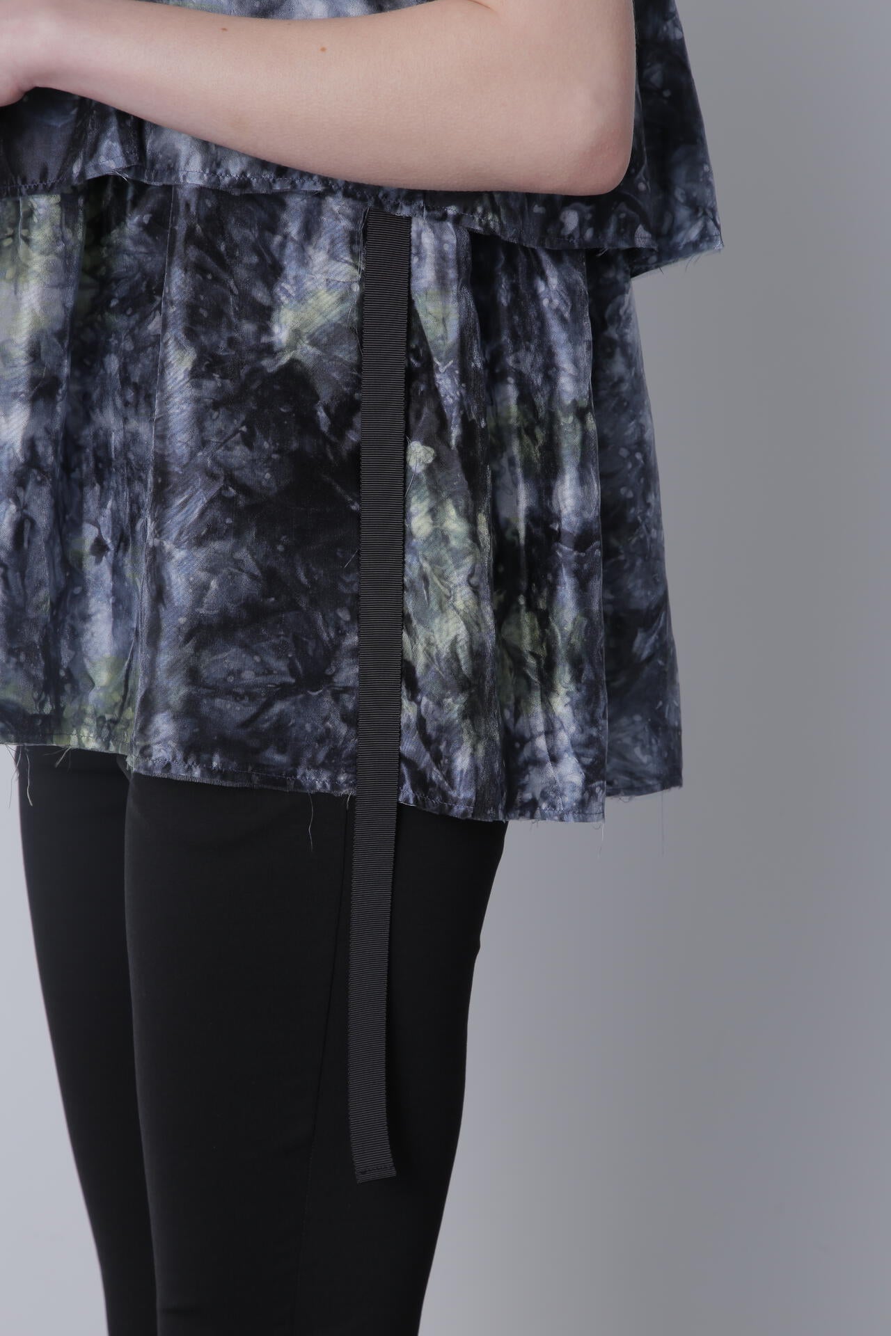 【TV着用】Gradation Dyed Organdy Blouse